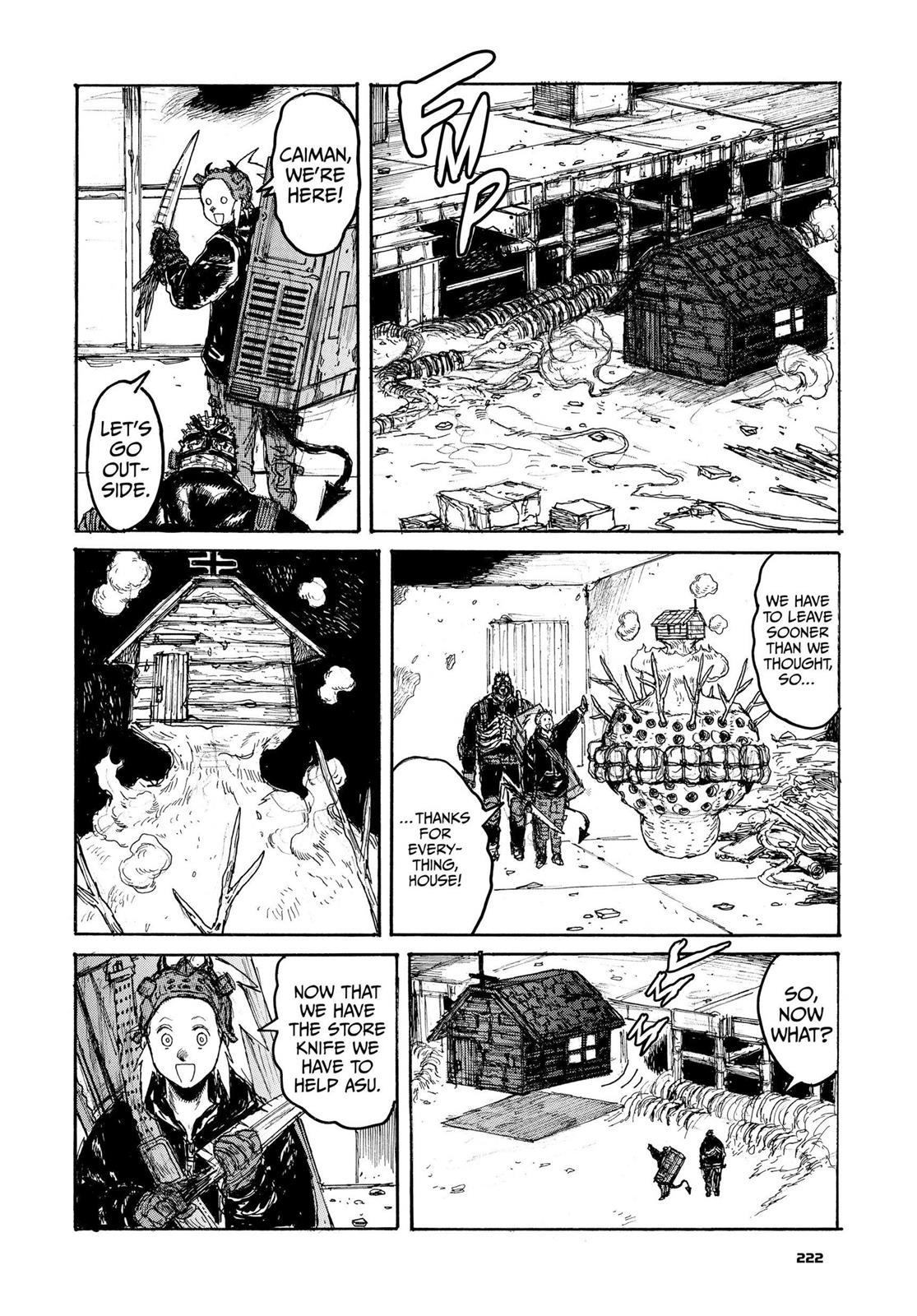 Dorohedoro Manga Chapter 127 page 4 - Return of the Cycle of Life