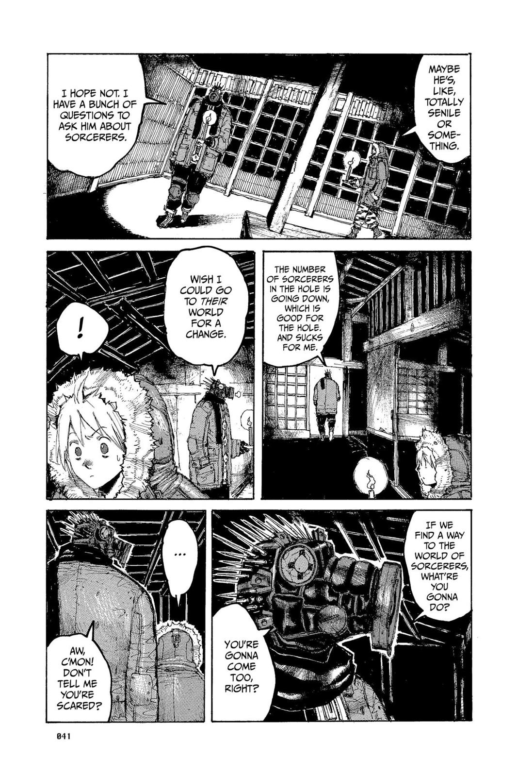 Dorohedoro Manga Chapter 13 page 11 - Another Year in the Hole