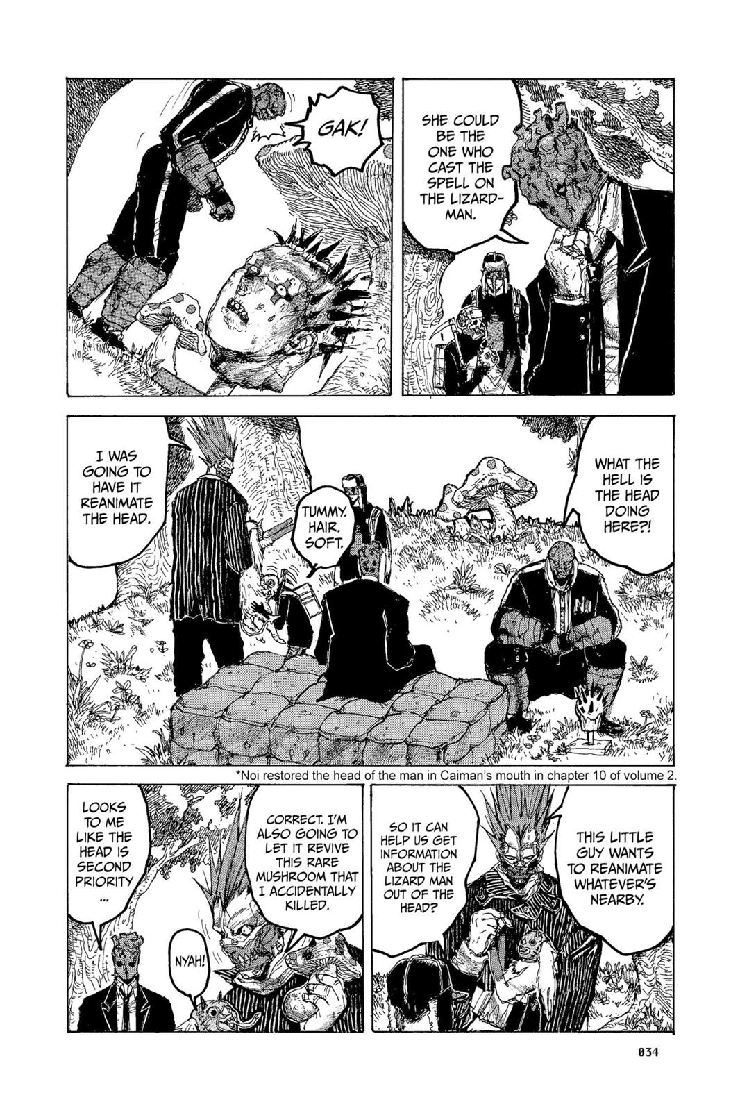 Dorohedoro Manga Chapter 13 page 4 - Another Year in the Hole