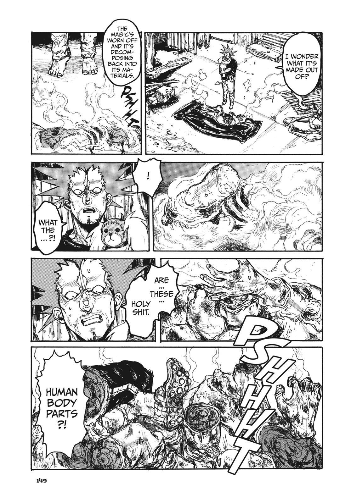 Dorohedoro Manga Chapter 134 page 3 - Swearing to the Remains