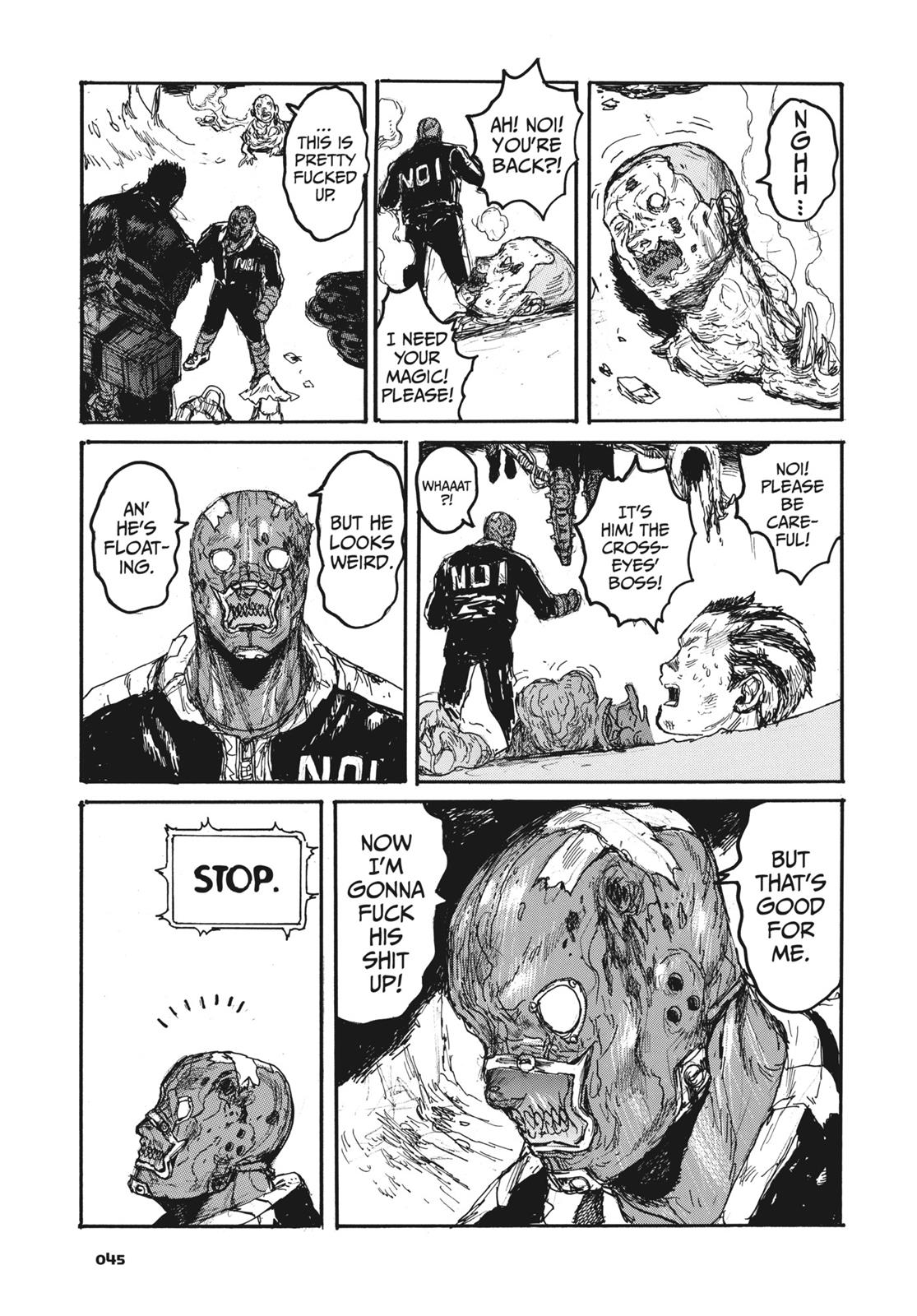 Dorohedoro Manga Chapter 139 page 19 - Fusion Setup