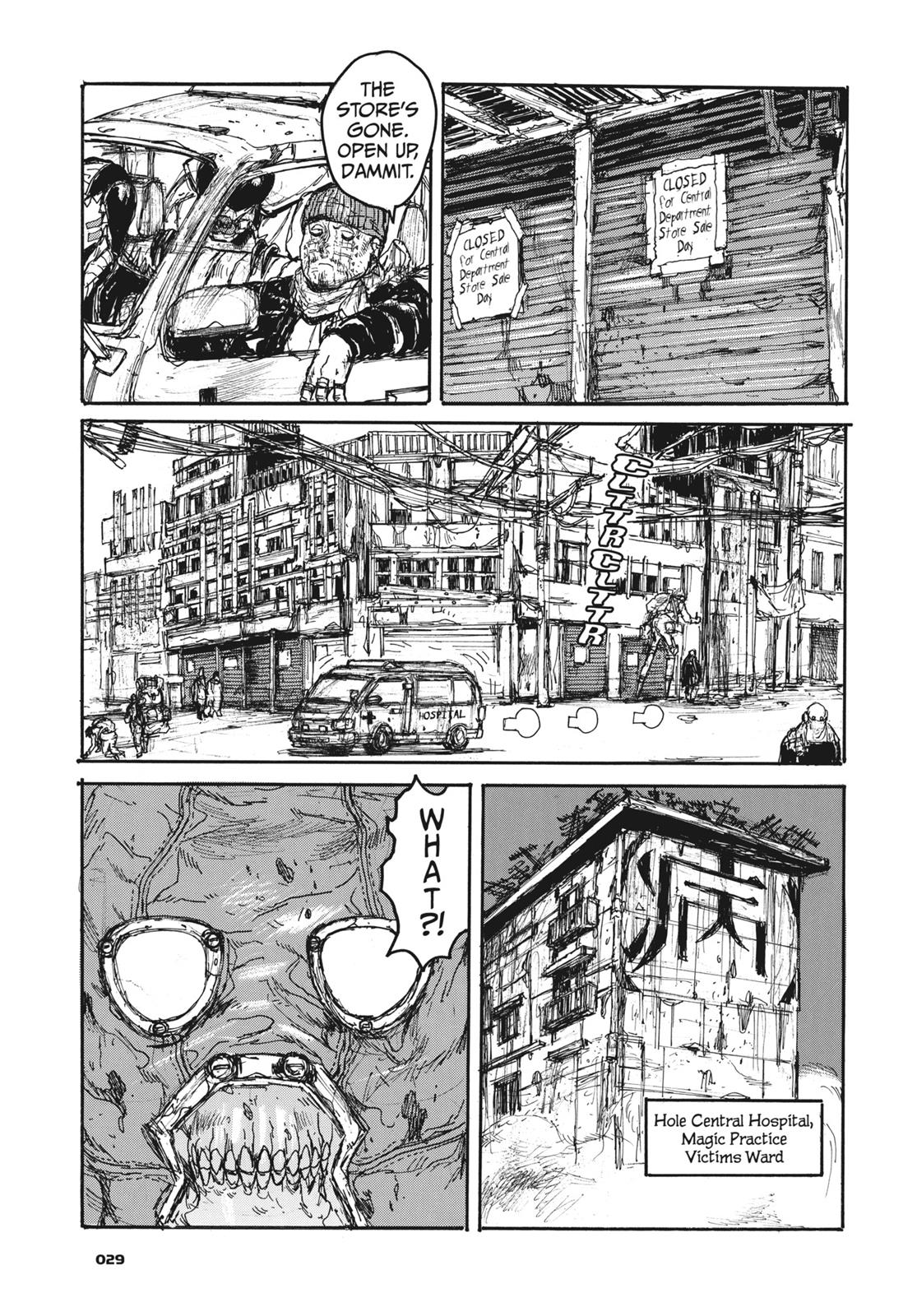 Dorohedoro Manga Chapter 139 page 3 - Fusion Setup