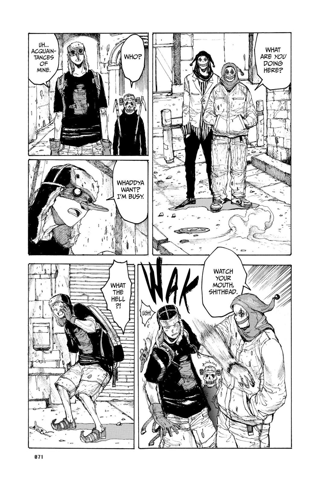 Dorohedoro Manga Chapter 14 page 12 - Kaiman in Wonderland