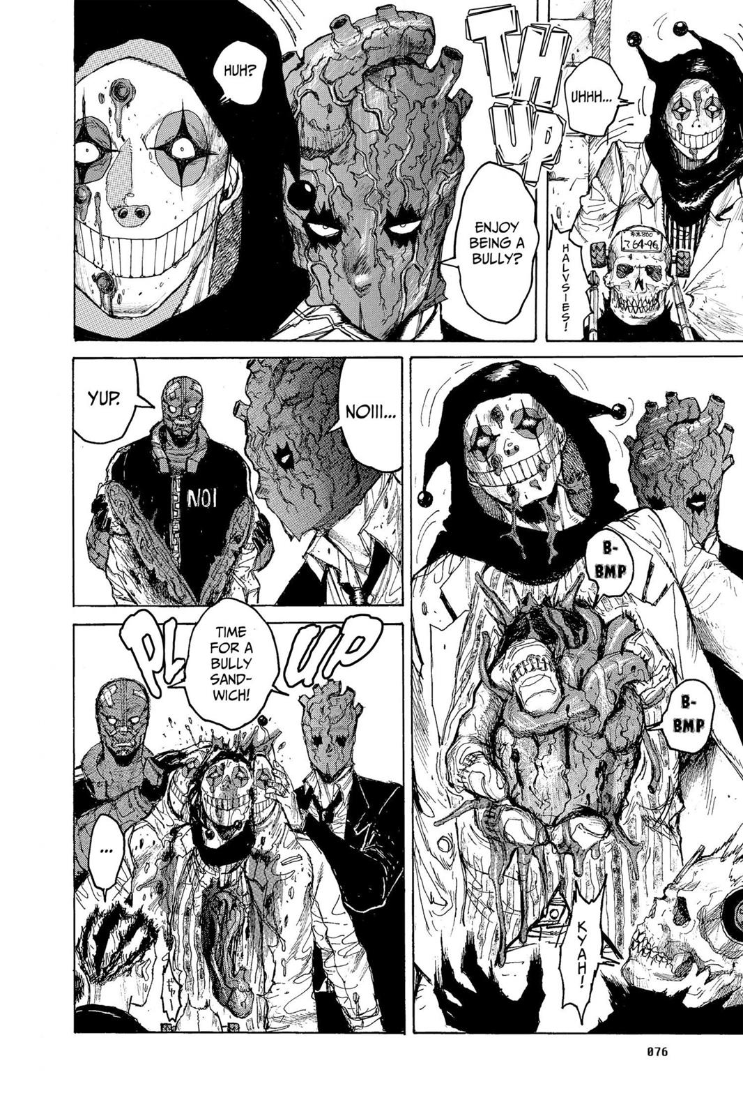 Dorohedoro Manga Chapter 14 page 17 - Kaiman in Wonderland