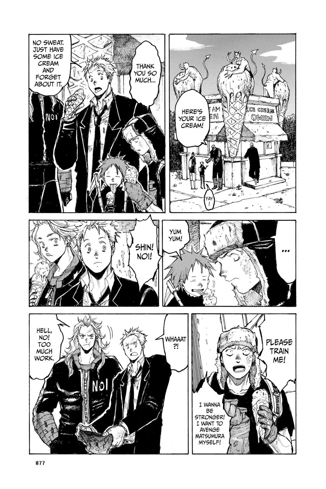 Dorohedoro Manga Chapter 14 page 18 - Kaiman in Wonderland