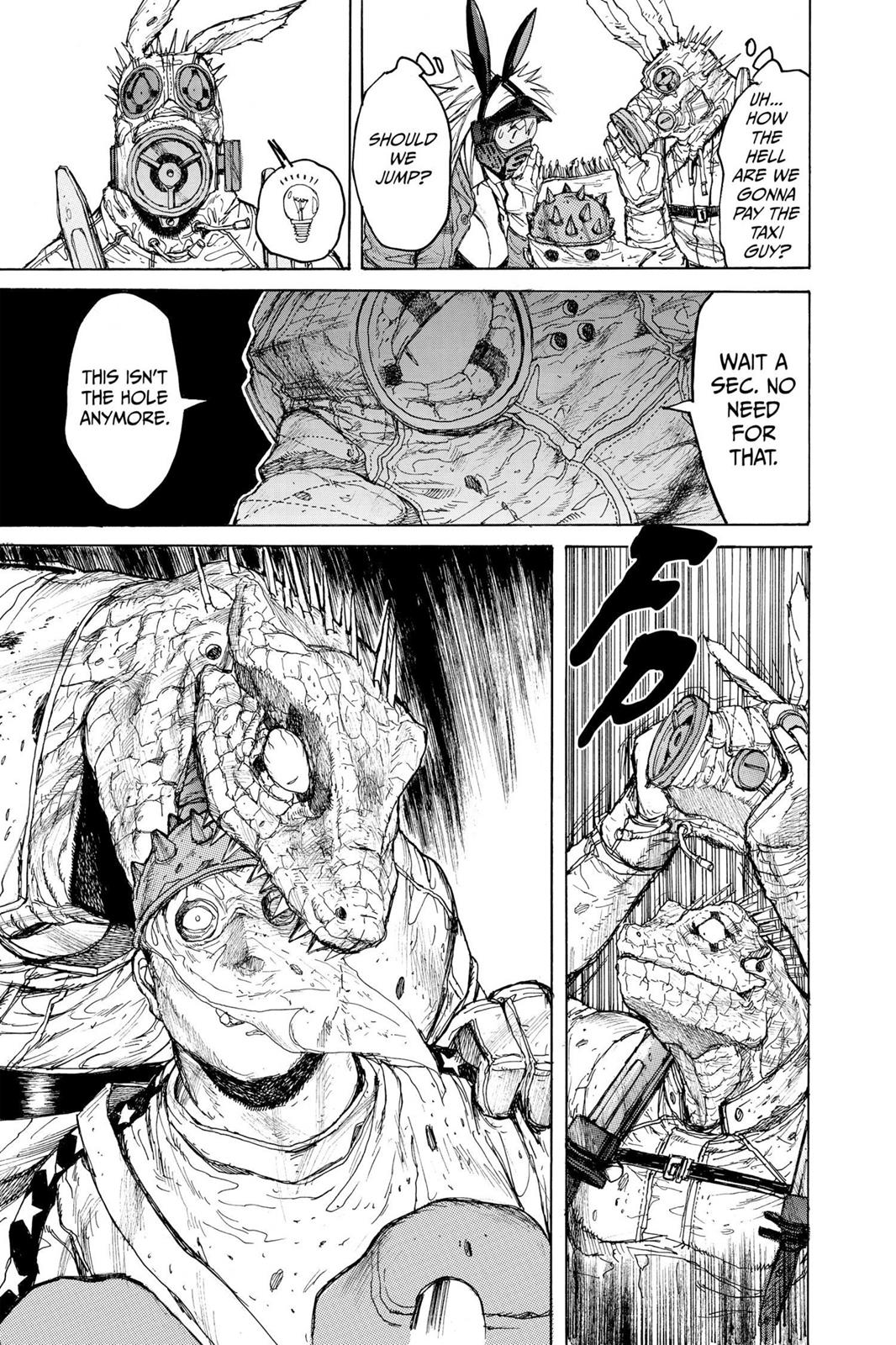 Dorohedoro Manga Chapter 14 page 20 - Kaiman in Wonderland