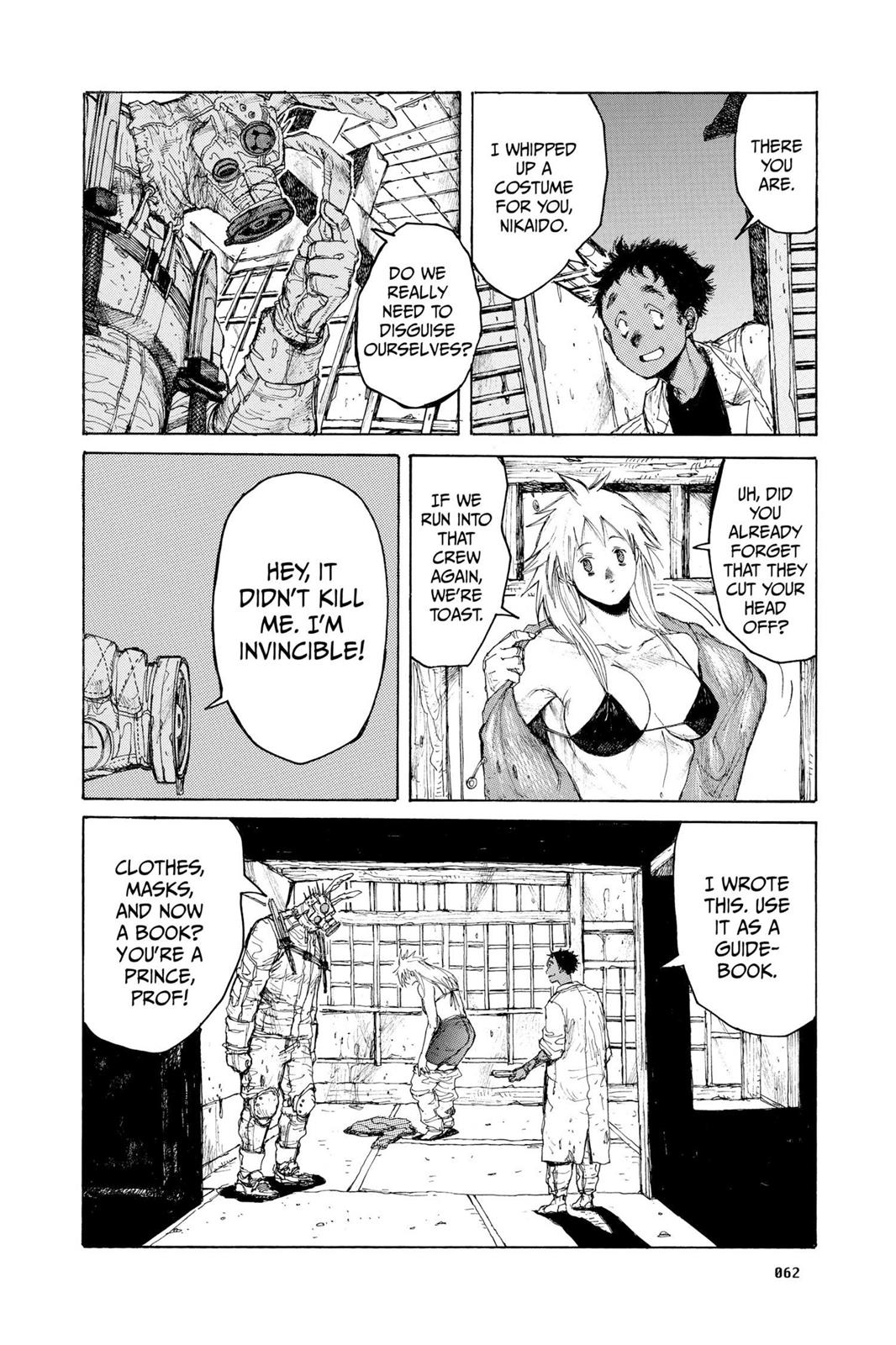 Dorohedoro Manga Chapter 14 page 4 - Kaiman in Wonderland