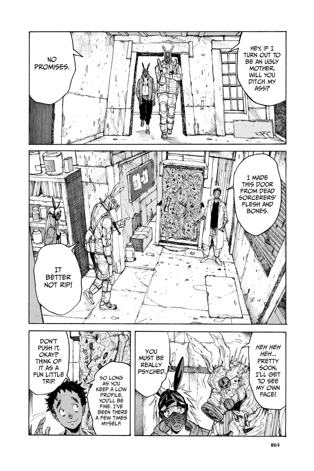Dorohedoro Manga Chapter 14 page 6 - Kaiman in Wonderland