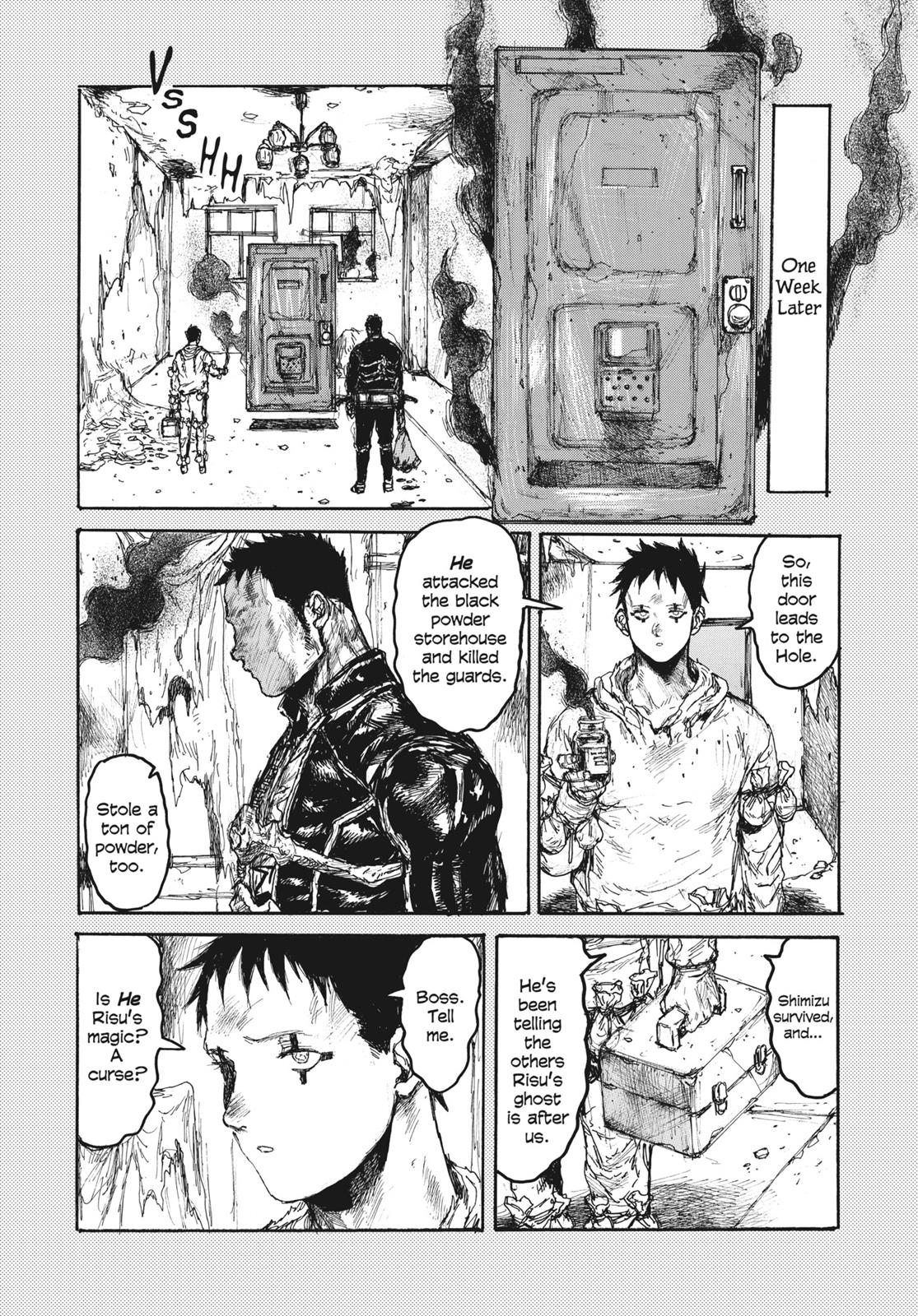 Dorohedoro Manga Chapter 144 page 6 - Expansion Limit