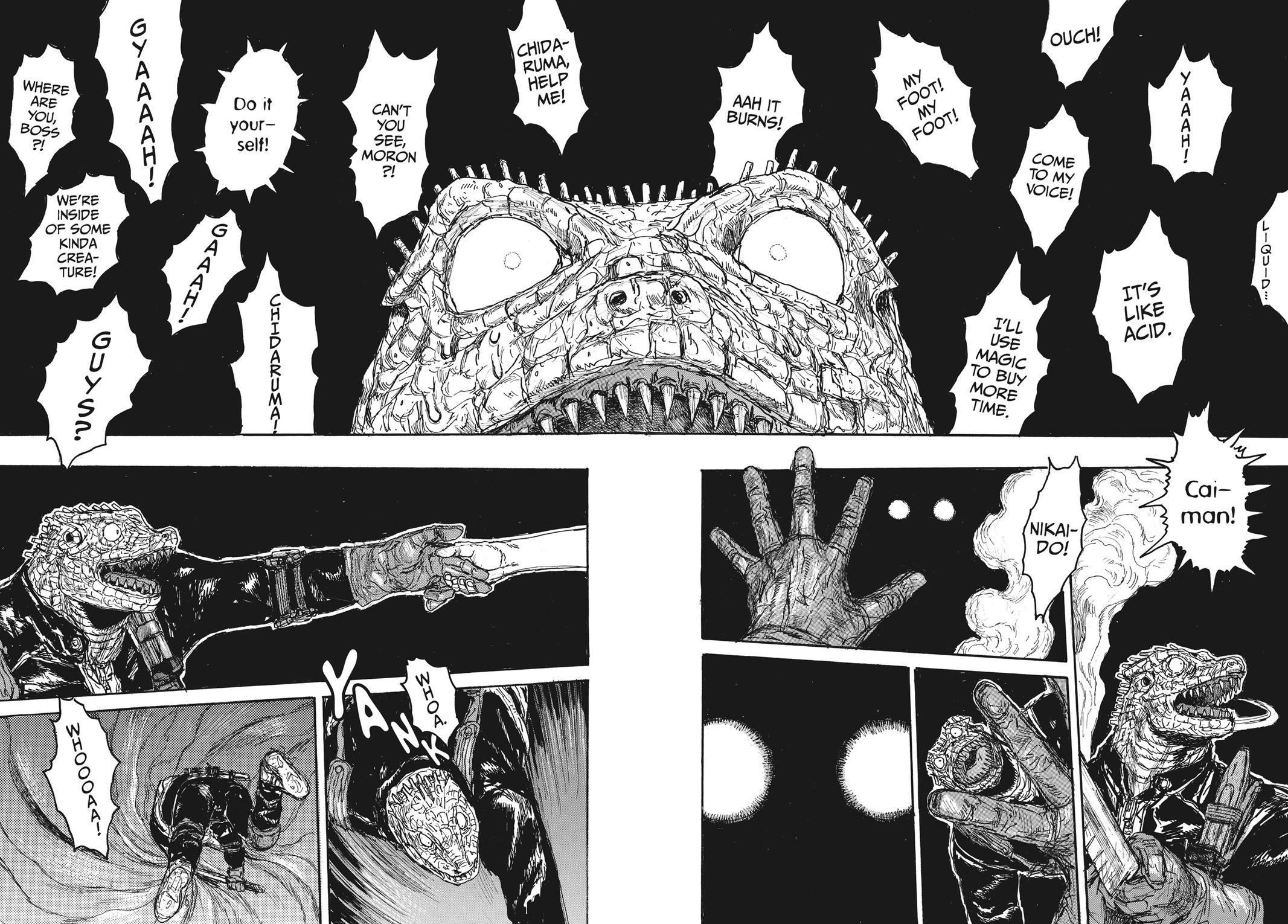 Dorohedoro Manga Chapter 149 page 4 - Inside of Inside of Inside is na-na-na