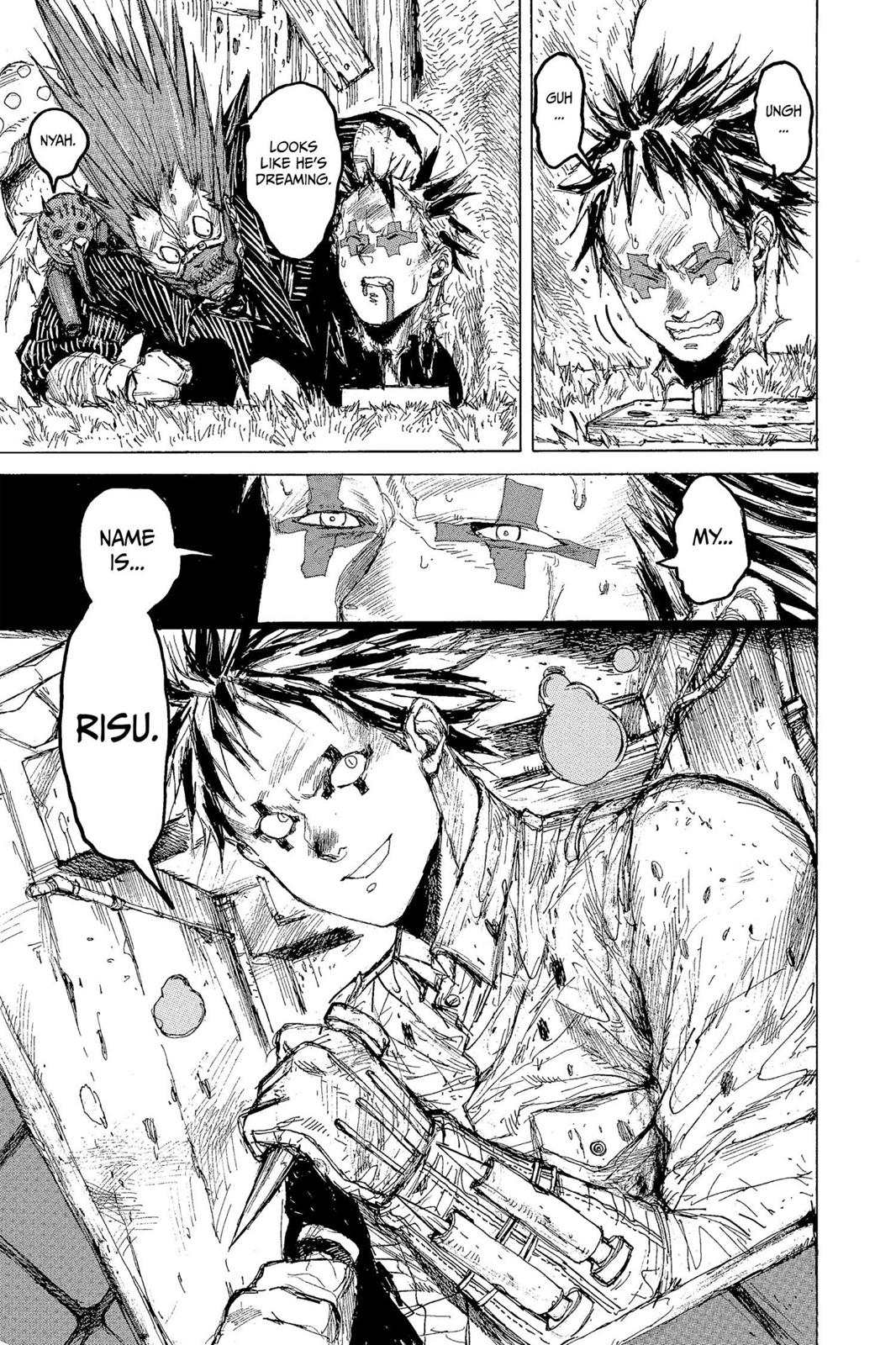 Dorohedoro Manga Chapter 15 page 13 - The Secret story of the fire toilet
