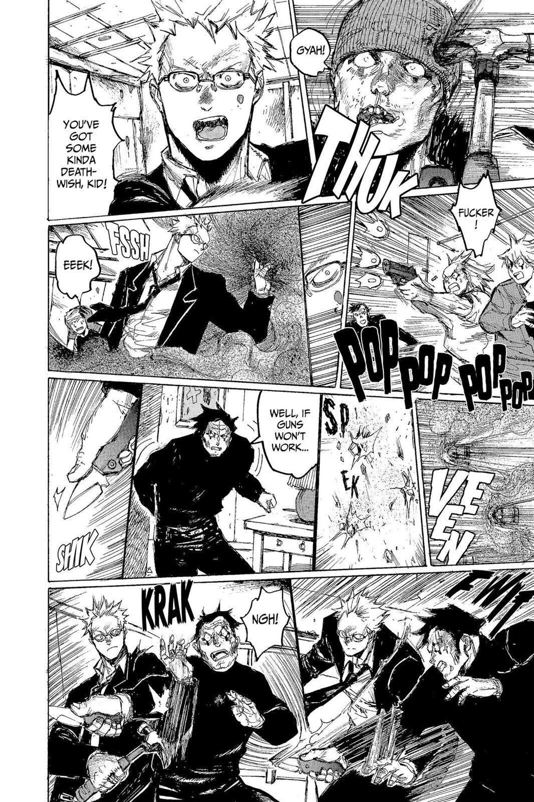 Dorohedoro Manga Chapter 15 page 20 - The Secret story of the fire toilet