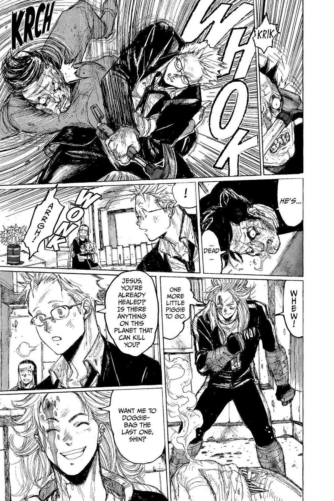 Dorohedoro Manga Chapter 15 page 21 - The Secret story of the fire toilet