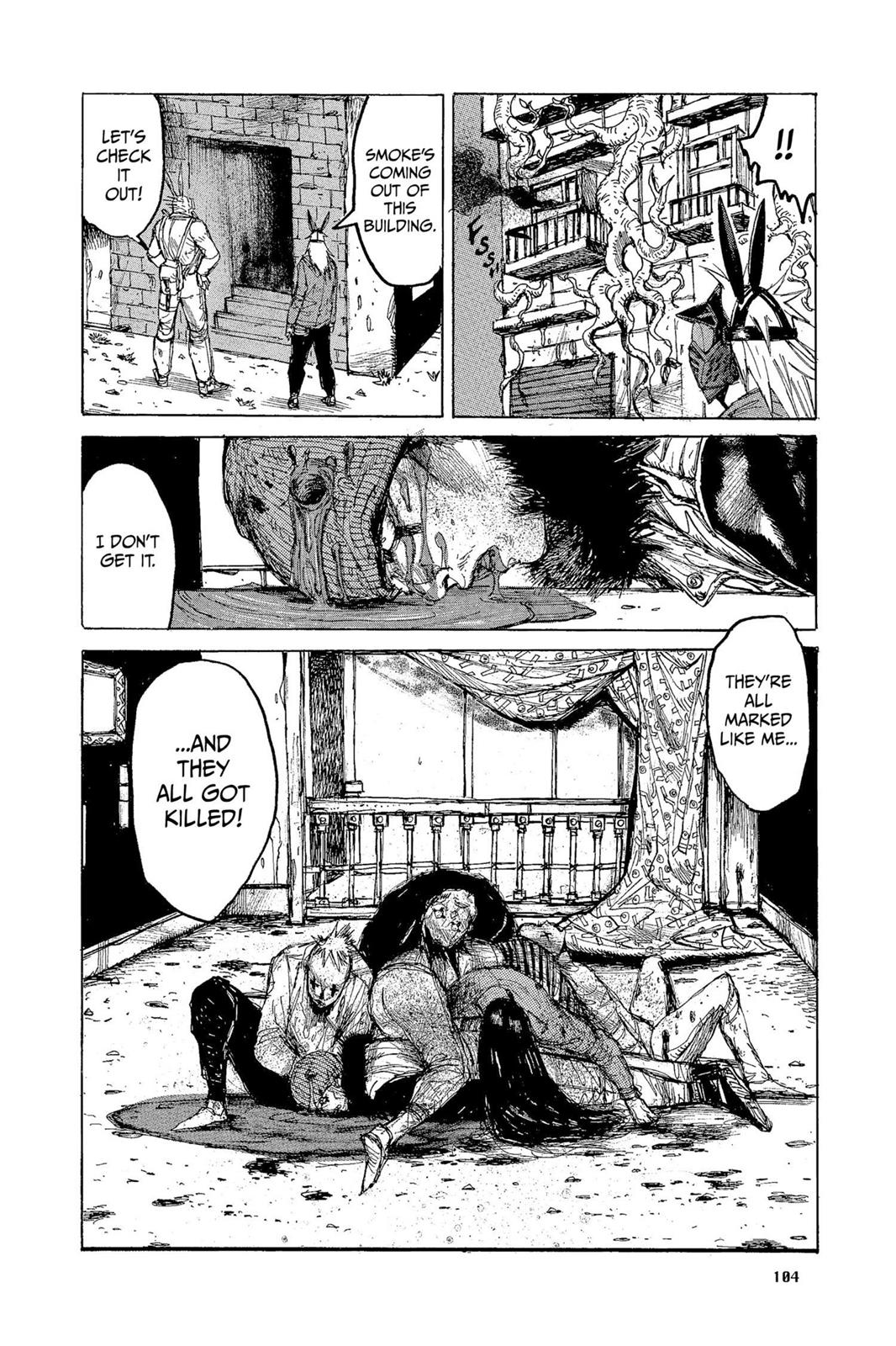 Dorohedoro Manga Chapter 15 page 22 - The Secret story of the fire toilet