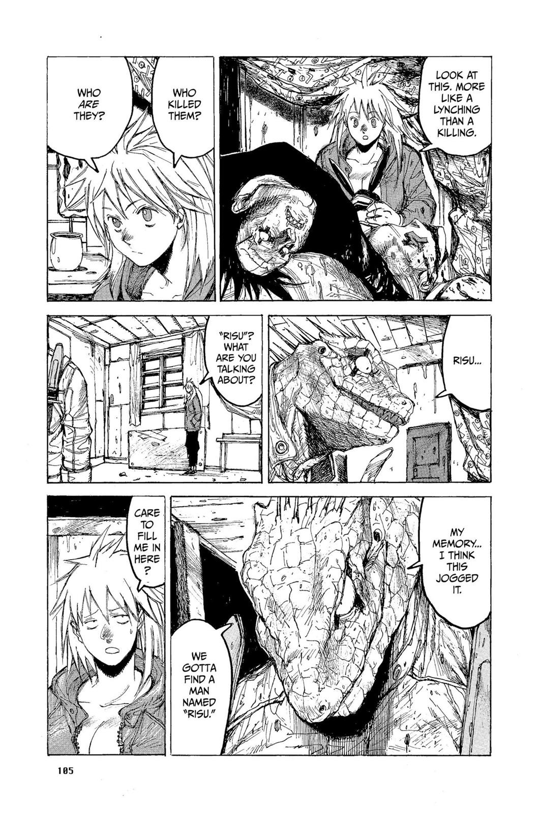 Dorohedoro Manga Chapter 15 page 23 - The Secret story of the fire toilet