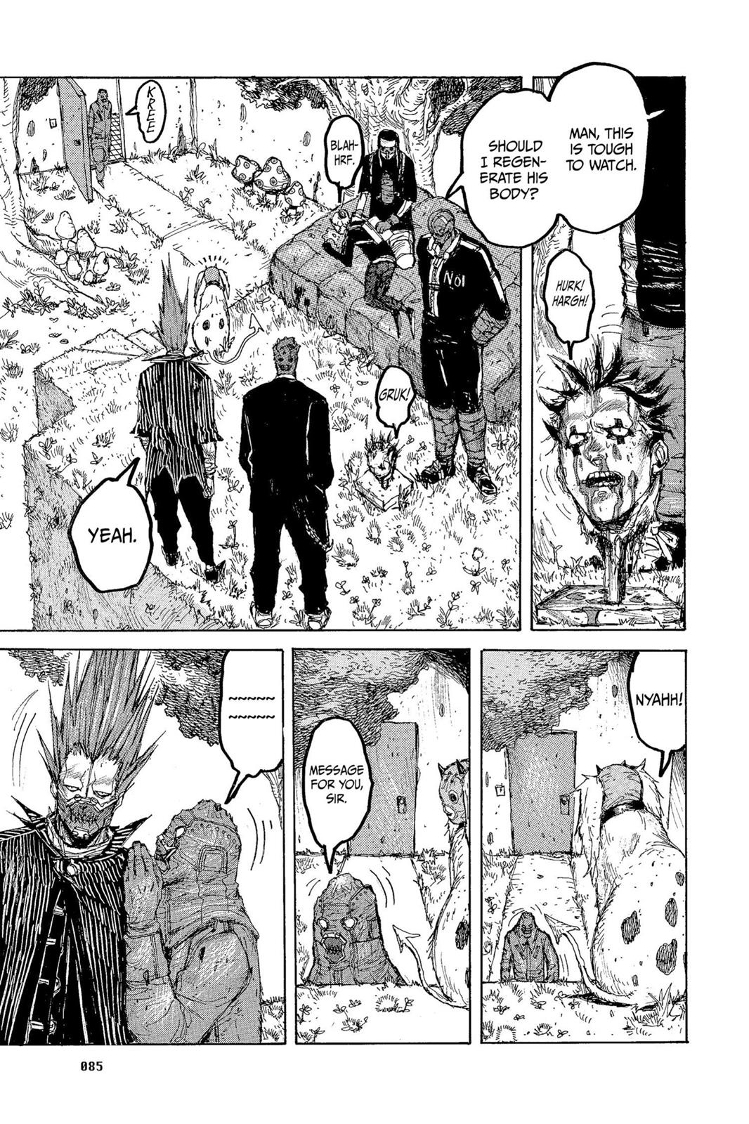 Dorohedoro Manga Chapter 15 page 3 - The Secret story of the fire toilet