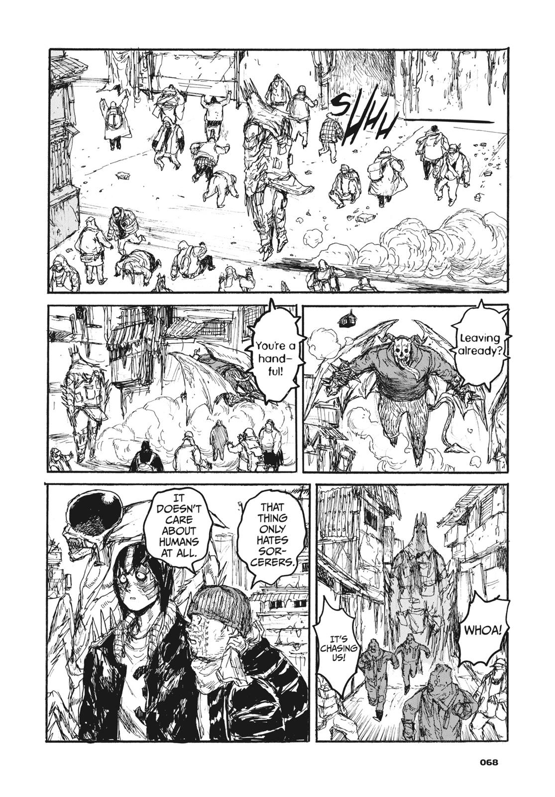 Dorohedoro Manga Chapter 150 page 10 - Hole Gourmet Report