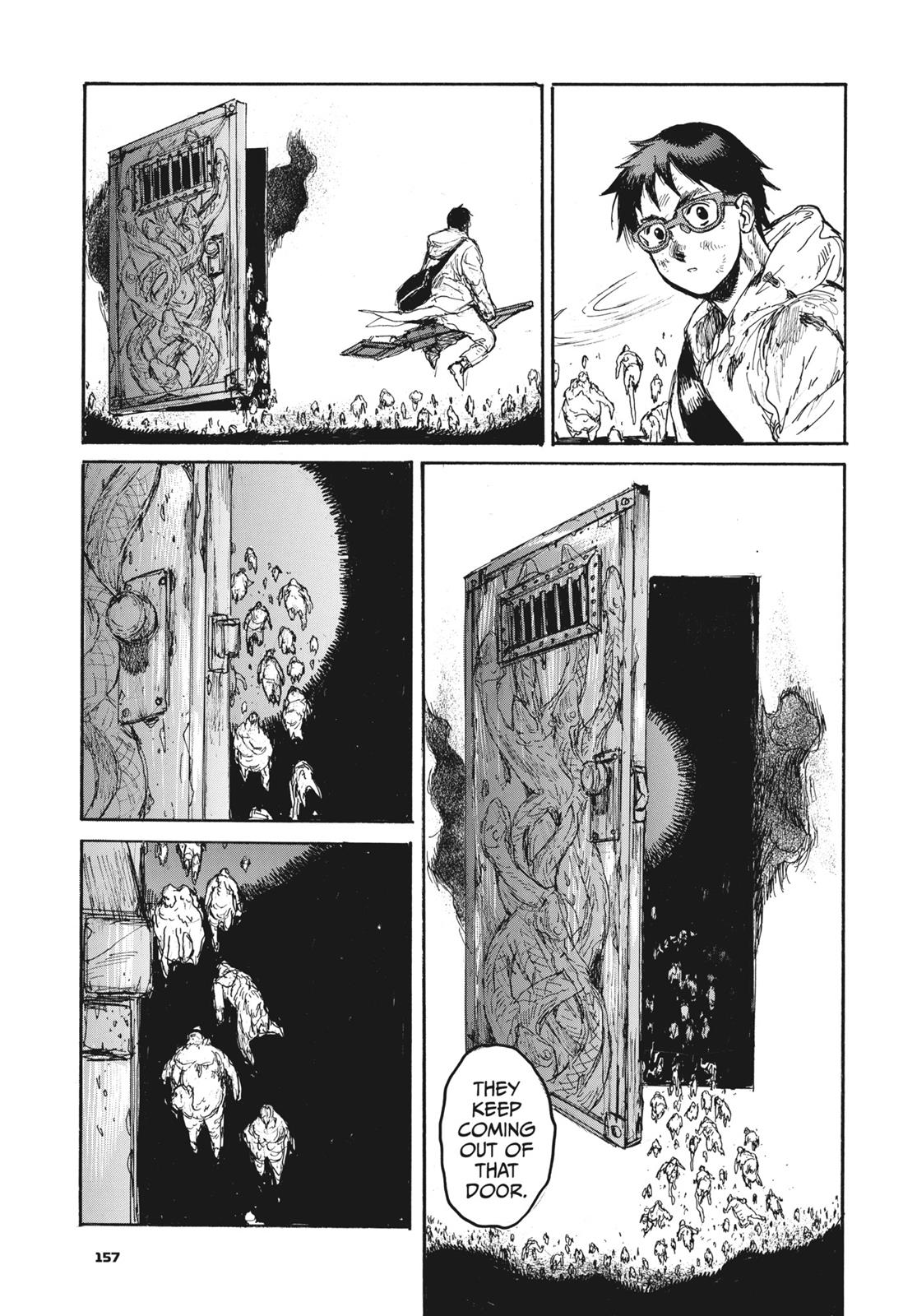 Dorohedoro Manga Chapter 153 page 10 - Hole-Kun's Counting Song