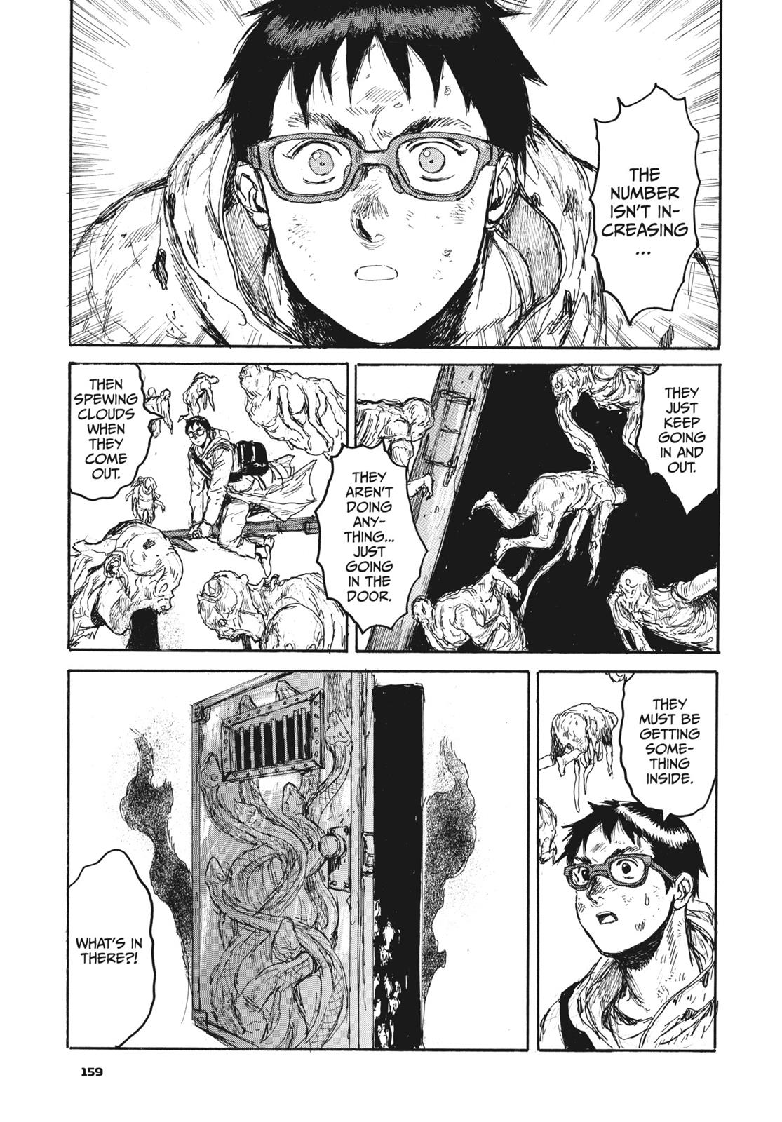 Dorohedoro Manga Chapter 153 page 12 - Hole-Kun's Counting Song