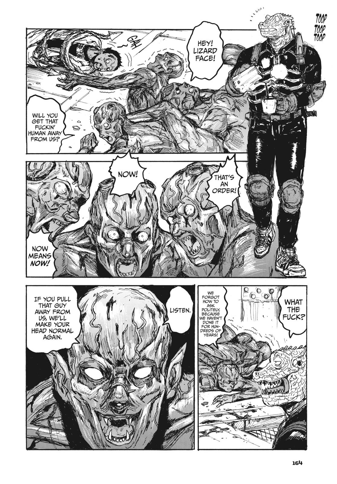 Dorohedoro Manga Chapter 153 page 17 - Hole-Kun's Counting Song