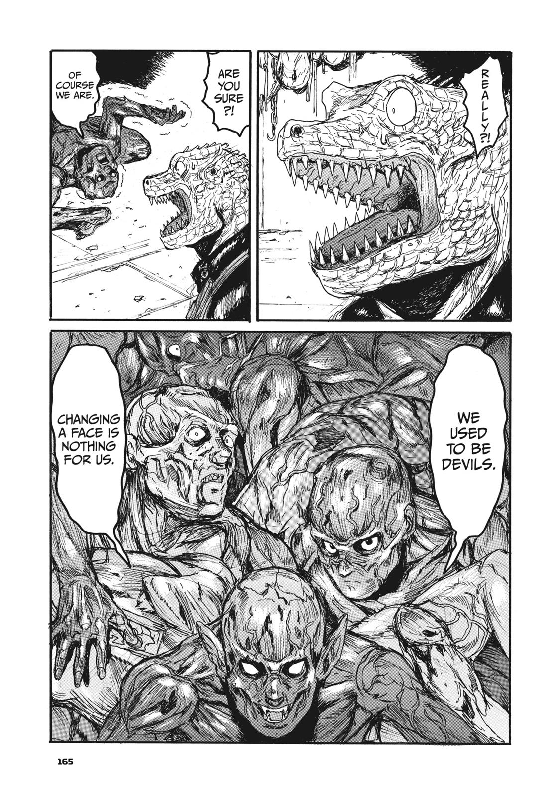 Dorohedoro Manga Chapter 153 page 18 - Hole-Kun's Counting Song