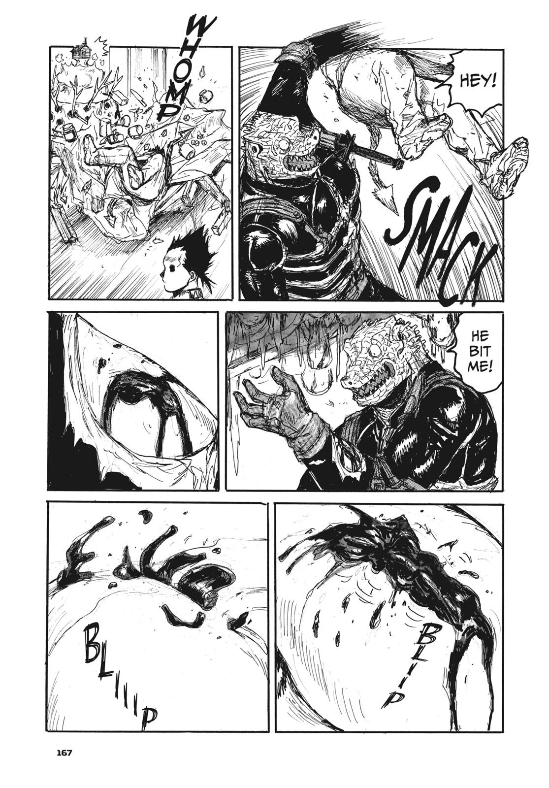 Dorohedoro Manga Chapter 153 page 20 - Hole-Kun's Counting Song