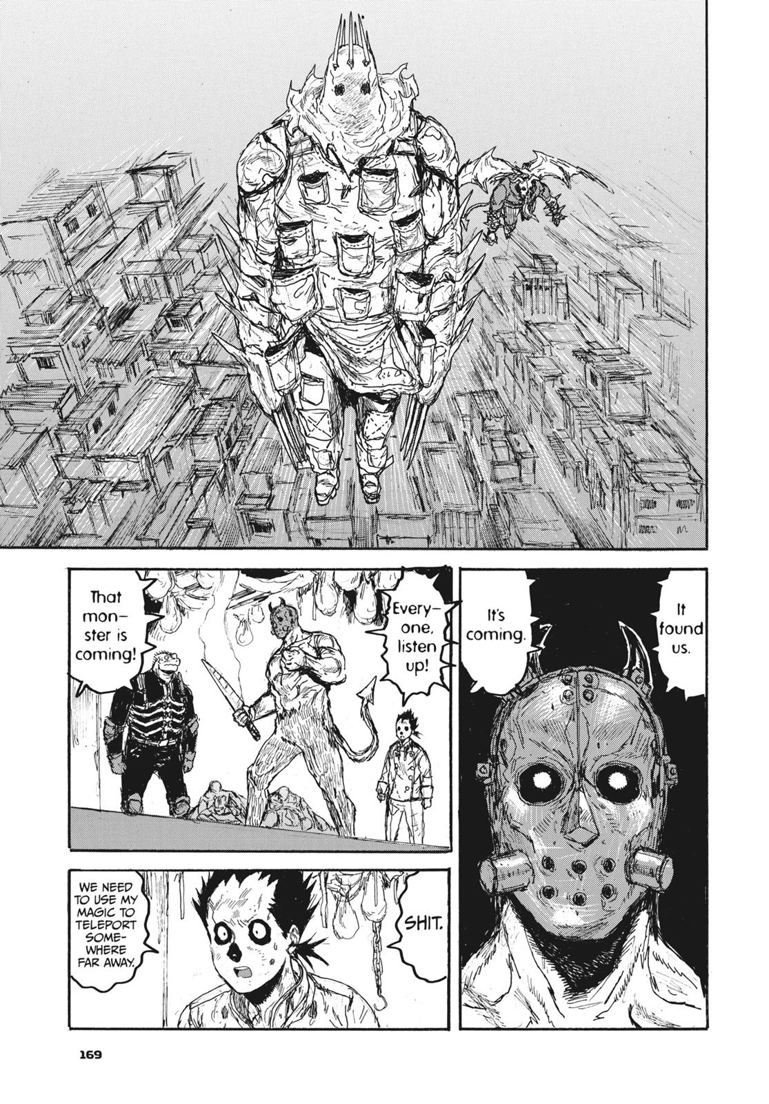 Dorohedoro Manga Chapter 153 page 22 - Hole-Kun's Counting Song