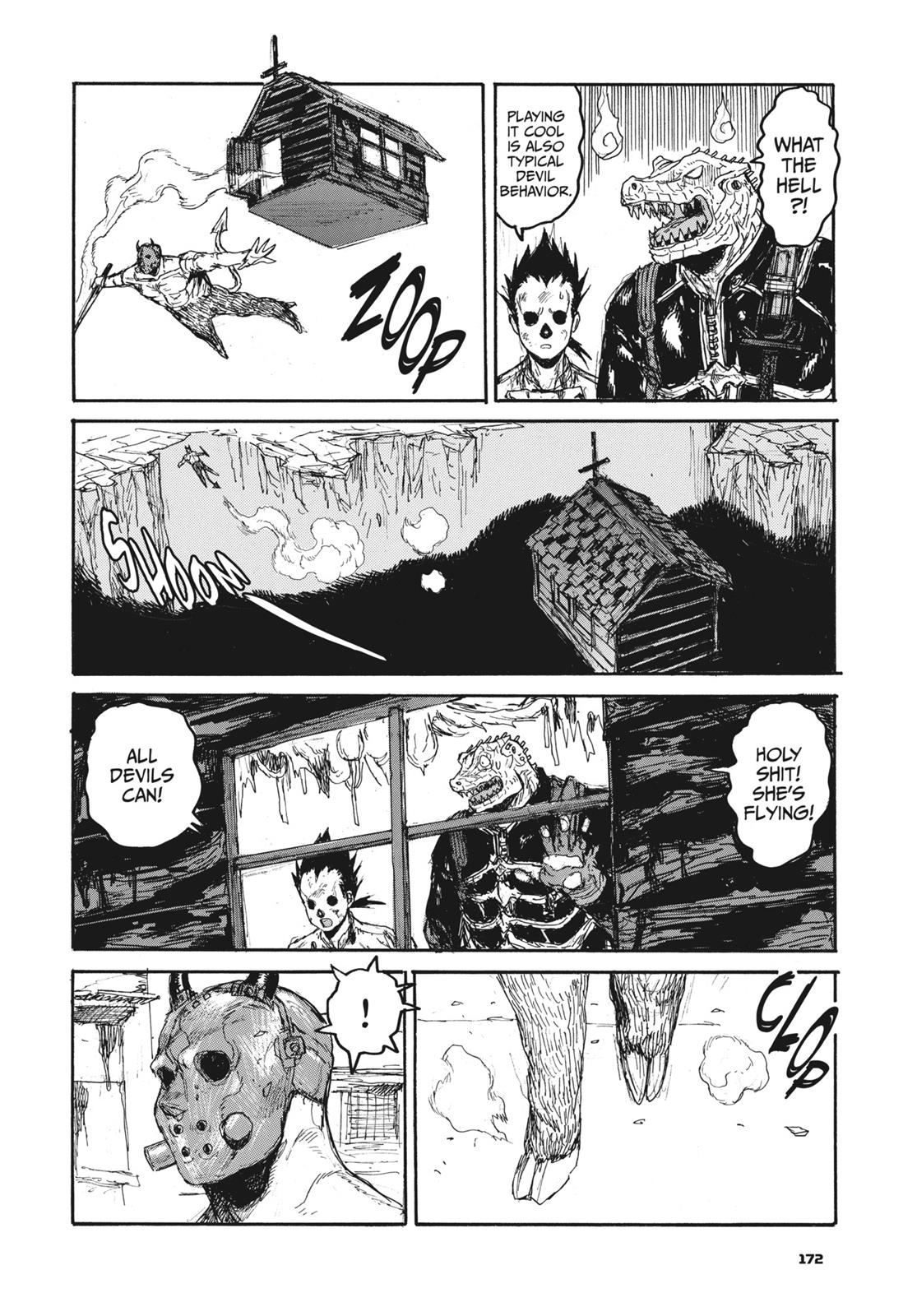 Dorohedoro Manga Chapter 153 page 25 - Hole-Kun's Counting Song