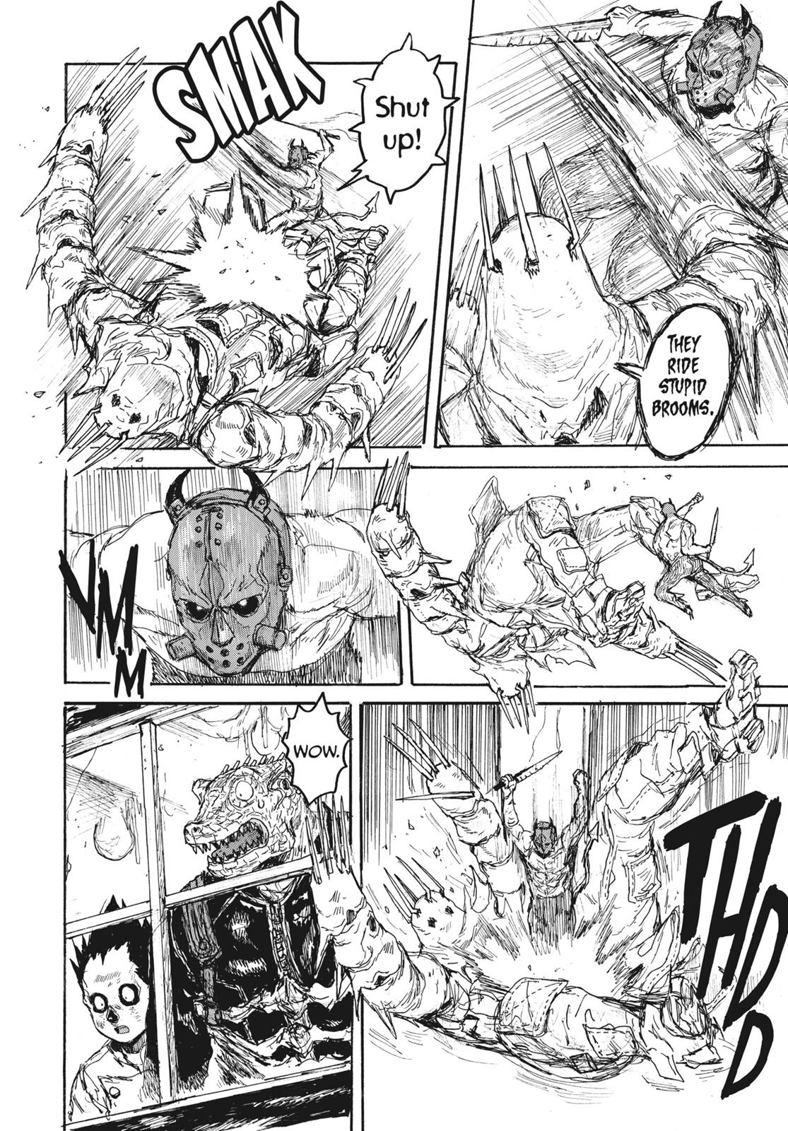 Dorohedoro Manga Chapter 153 page 29 - Hole-Kun's Counting Song