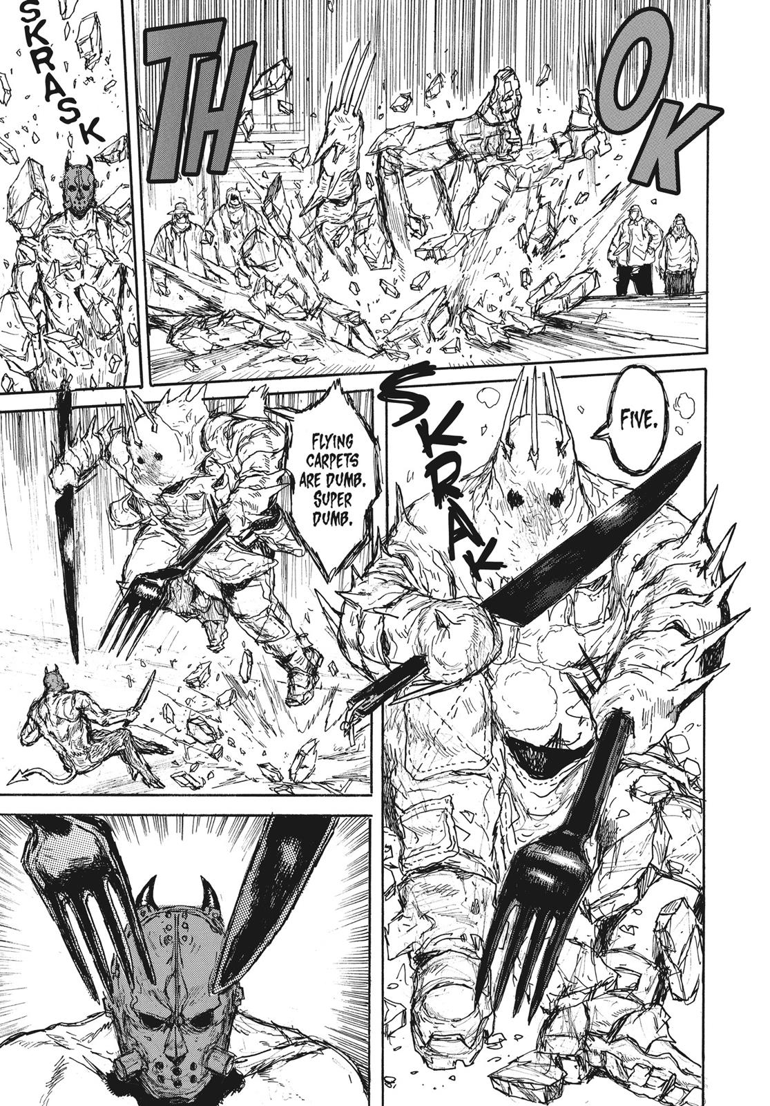 Dorohedoro Manga Chapter 153 page 30 - Hole-Kun's Counting Song