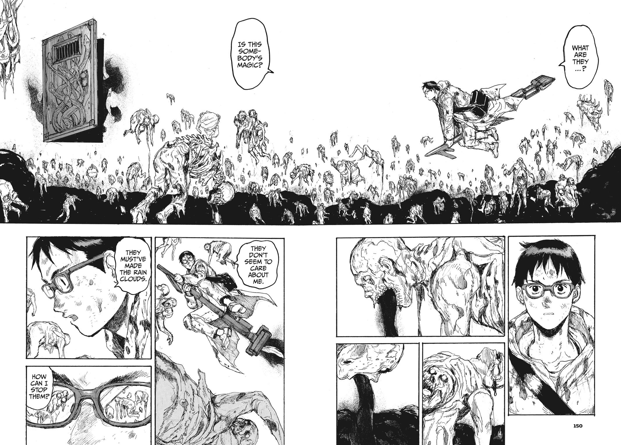 Dorohedoro Manga Chapter 153 page 4 - Hole-Kun's Counting Song