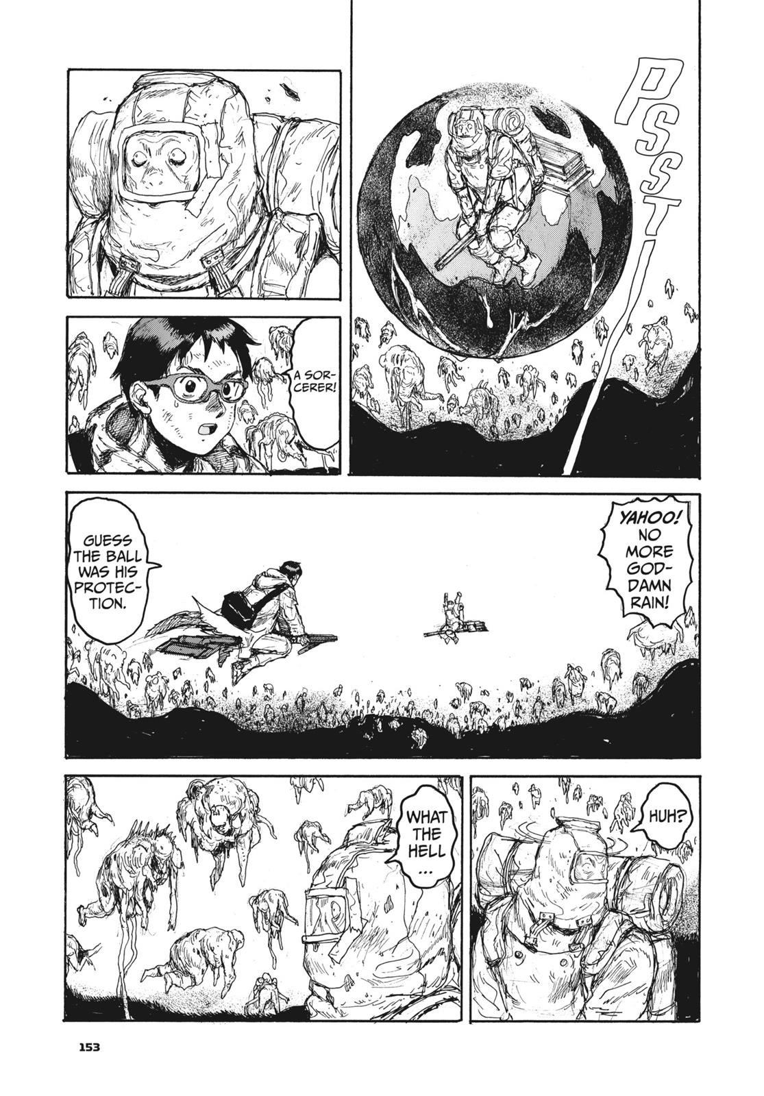 Dorohedoro Manga Chapter 153 page 6 - Hole-Kun's Counting Song