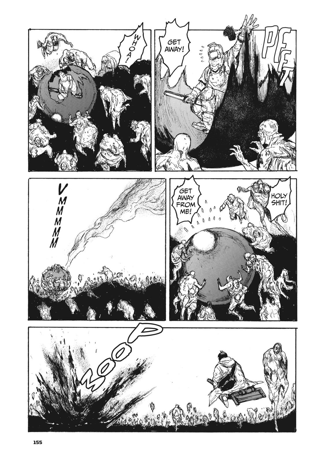 Dorohedoro Manga Chapter 153 page 8 - Hole-Kun's Counting Song