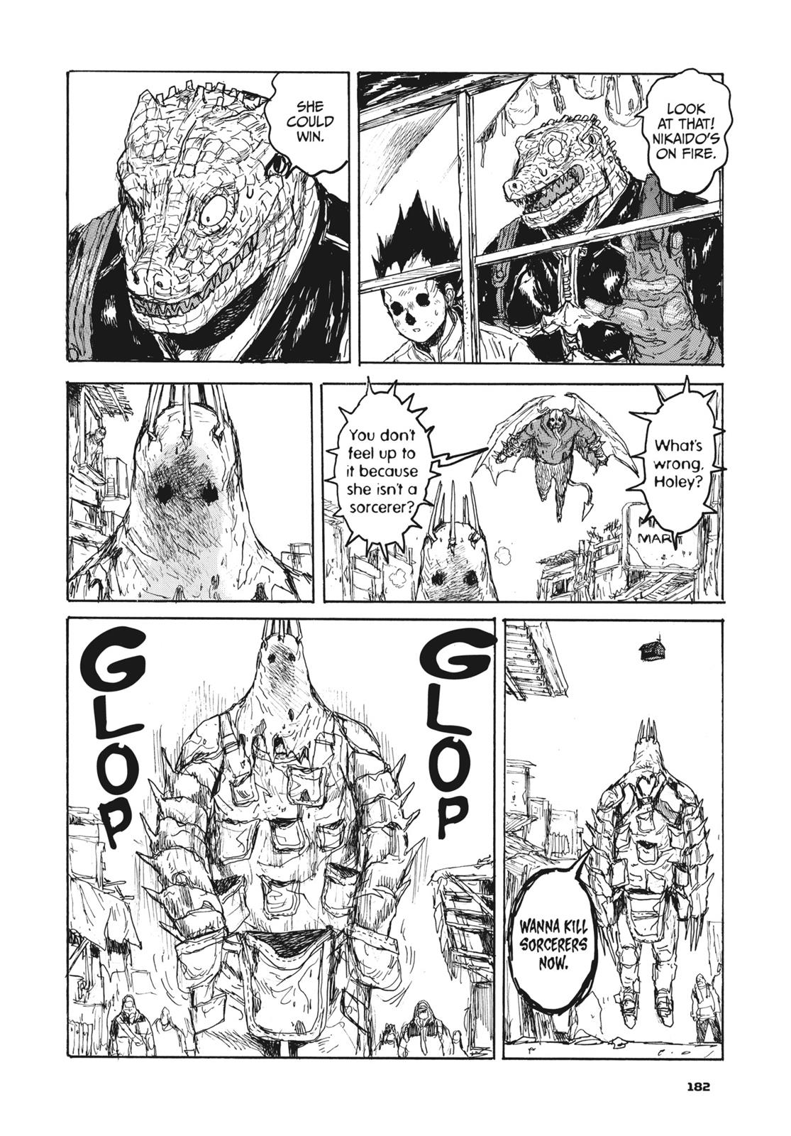Dorohedoro Manga Chapter 154 page 4 - The sound of parting rain