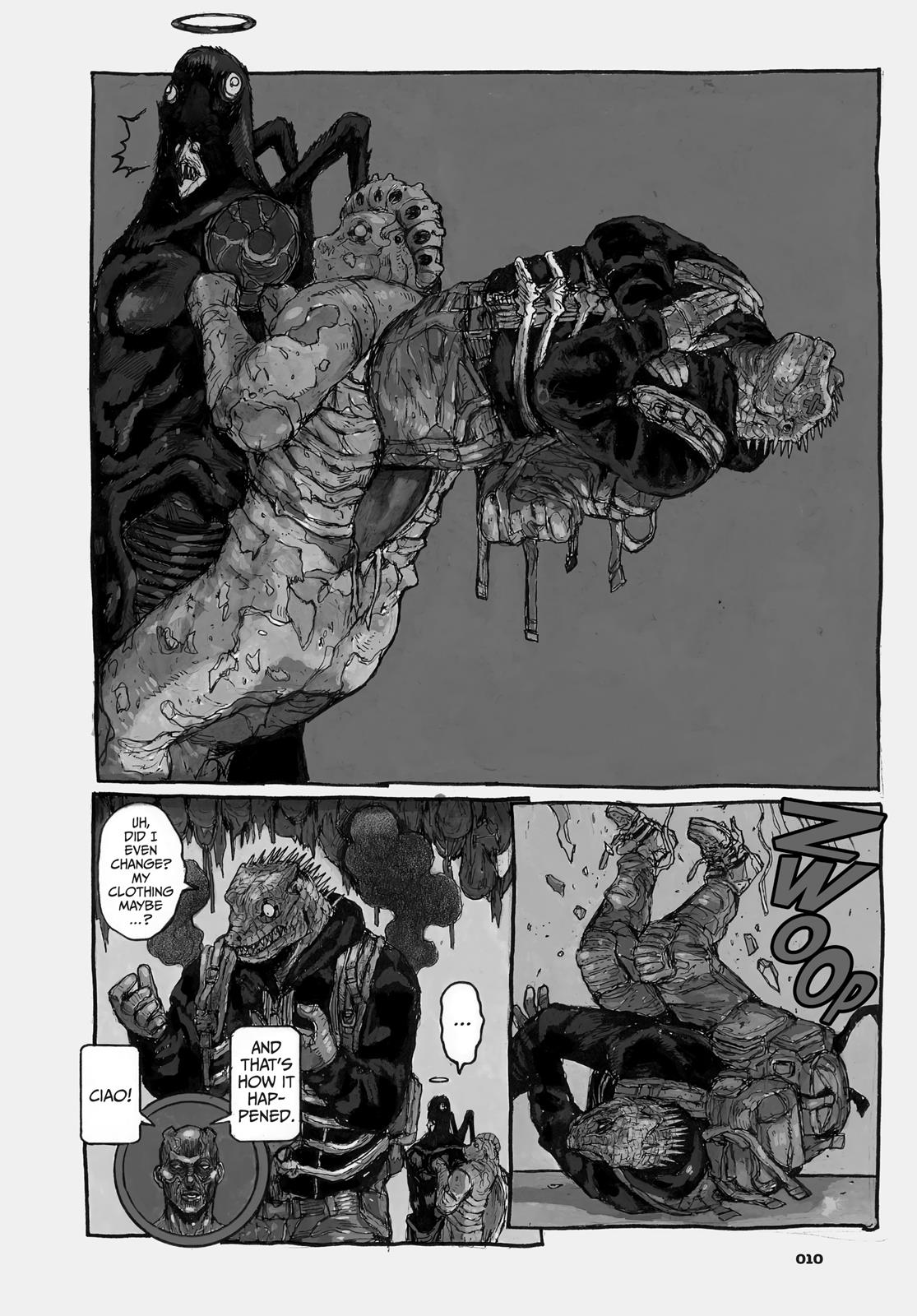 Dorohedoro Manga Chapter 156 page 11 - Offense and Defense Inside The Mushroom