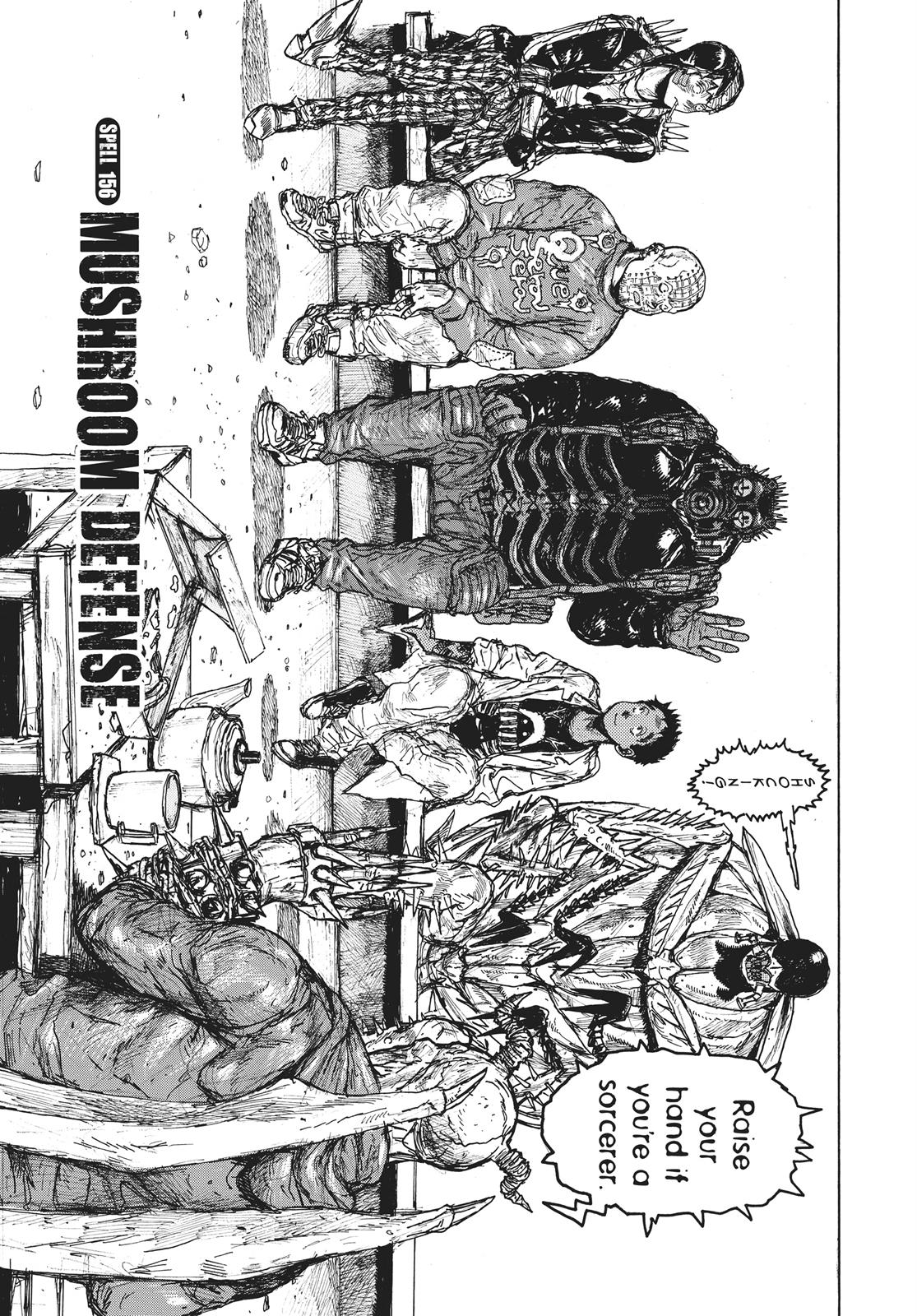 Dorohedoro Manga Chapter 156 page 12 - Offense and Defense Inside The Mushroom