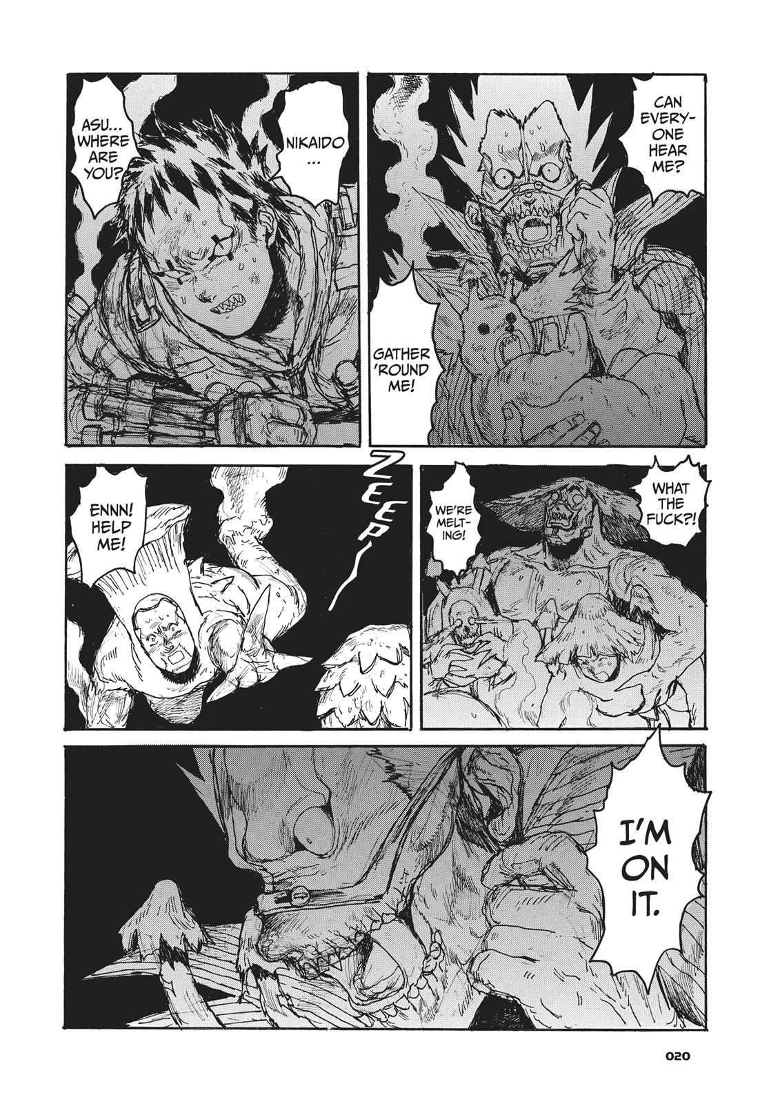 Dorohedoro Manga Chapter 156 page 20 - Offense and Defense Inside The Mushroom