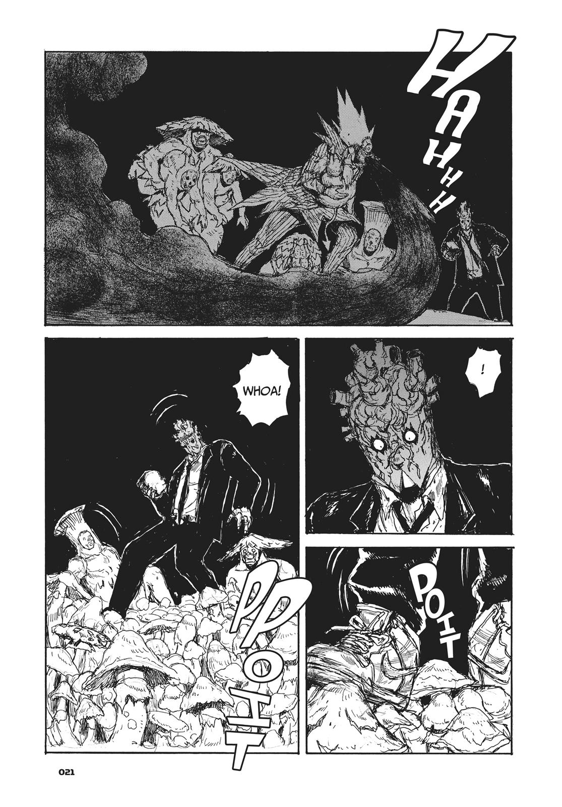 Dorohedoro Manga Chapter 156 page 21 - Offense and Defense Inside The Mushroom