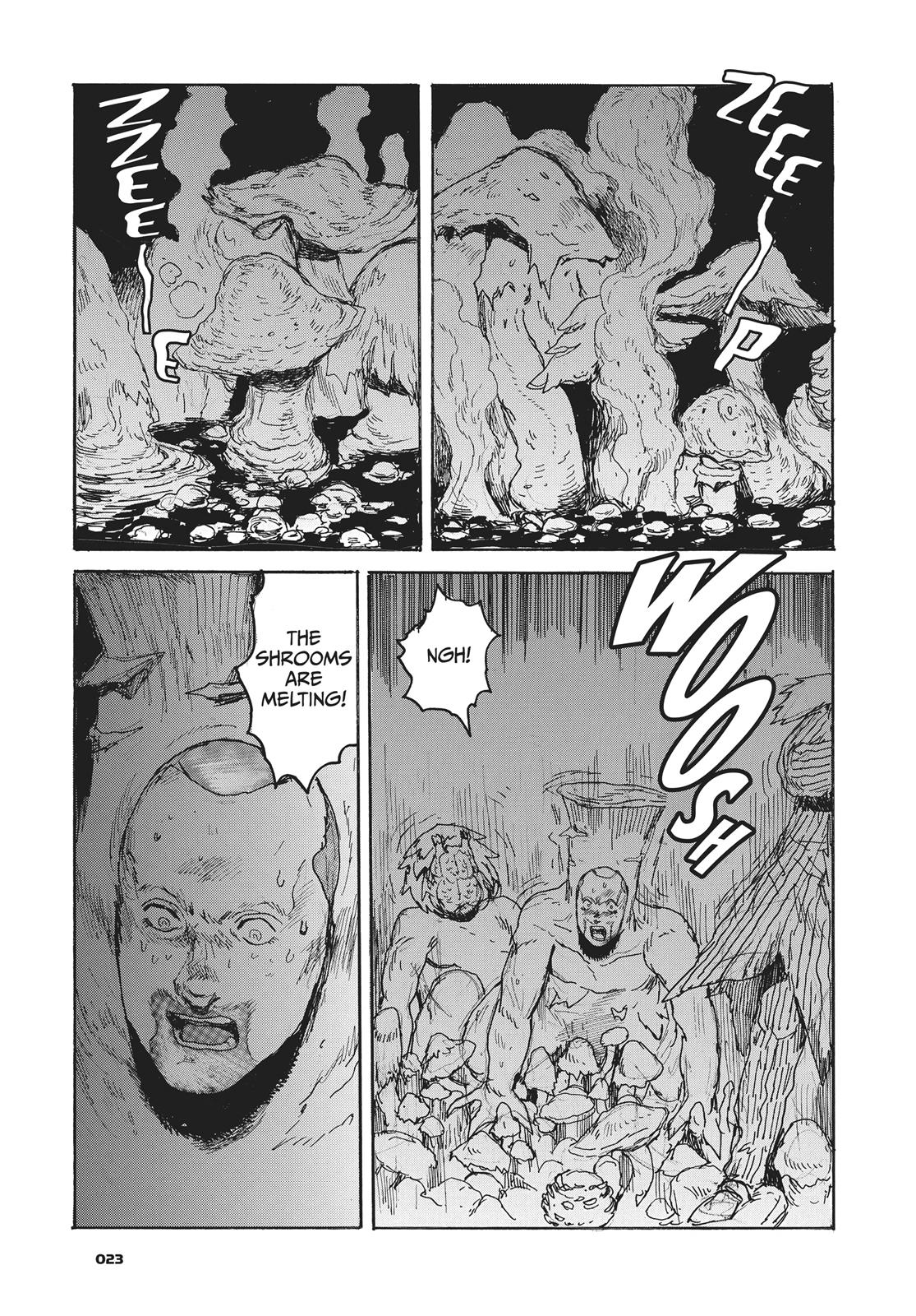 Dorohedoro Manga Chapter 156 page 23 - Offense and Defense Inside The Mushroom