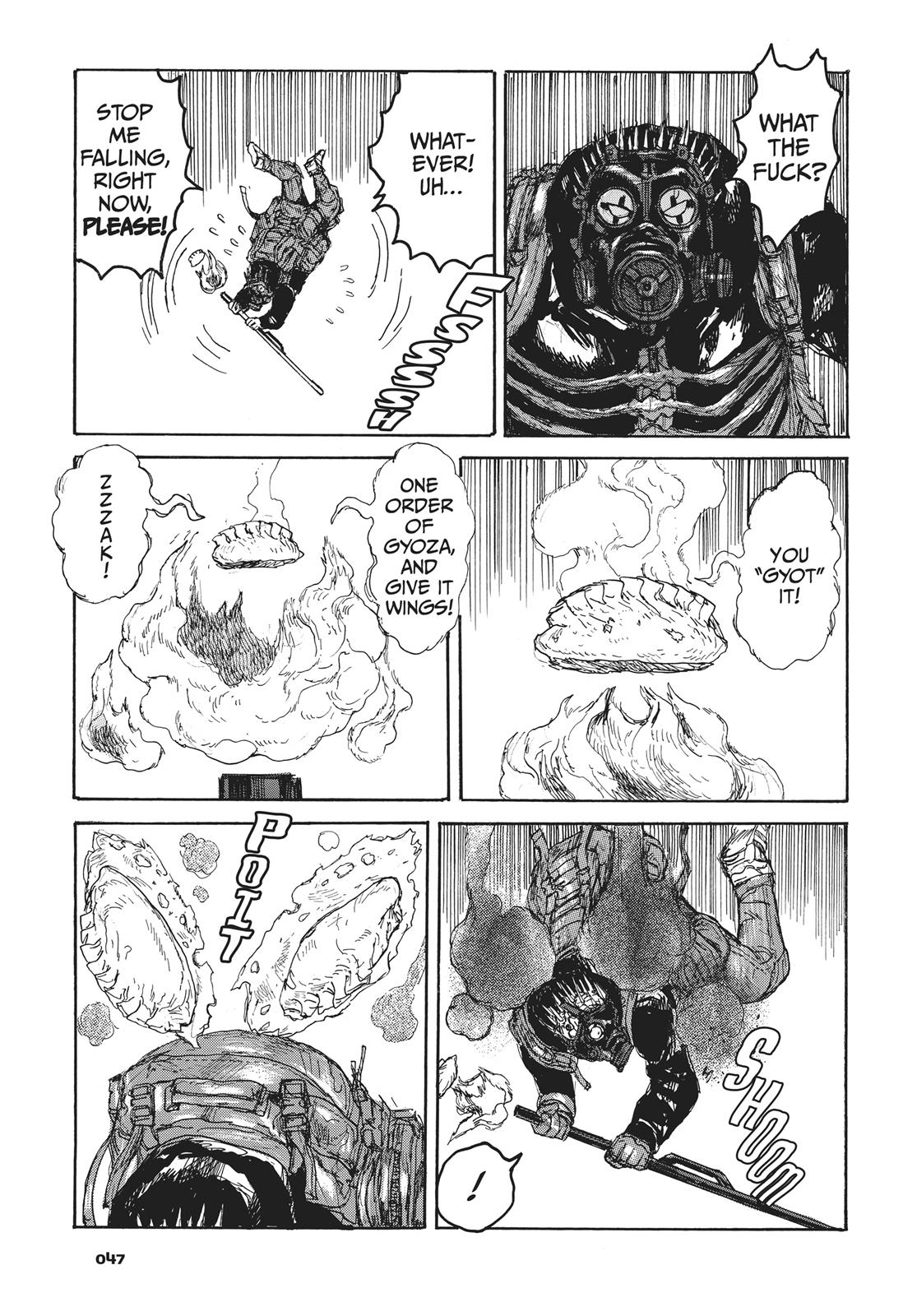 Dorohedoro Manga Chapter 157 page 13 - Magic as Gyou wish