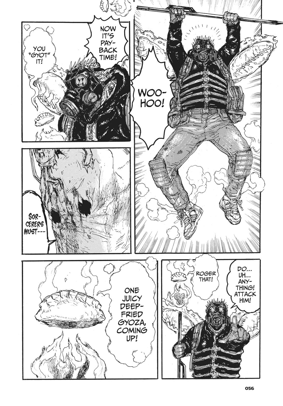 Dorohedoro Manga Chapter 157 page 22 - Magic as Gyou wish