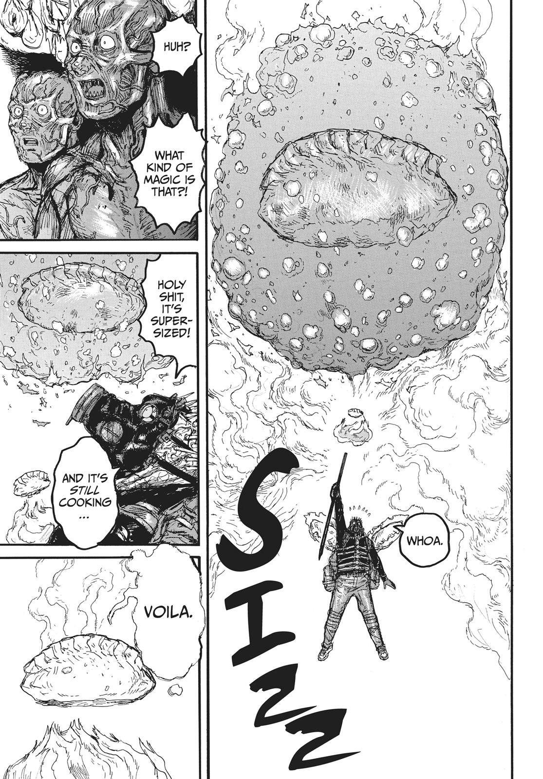 Dorohedoro Manga Chapter 157 page 23 - Magic as Gyou wish