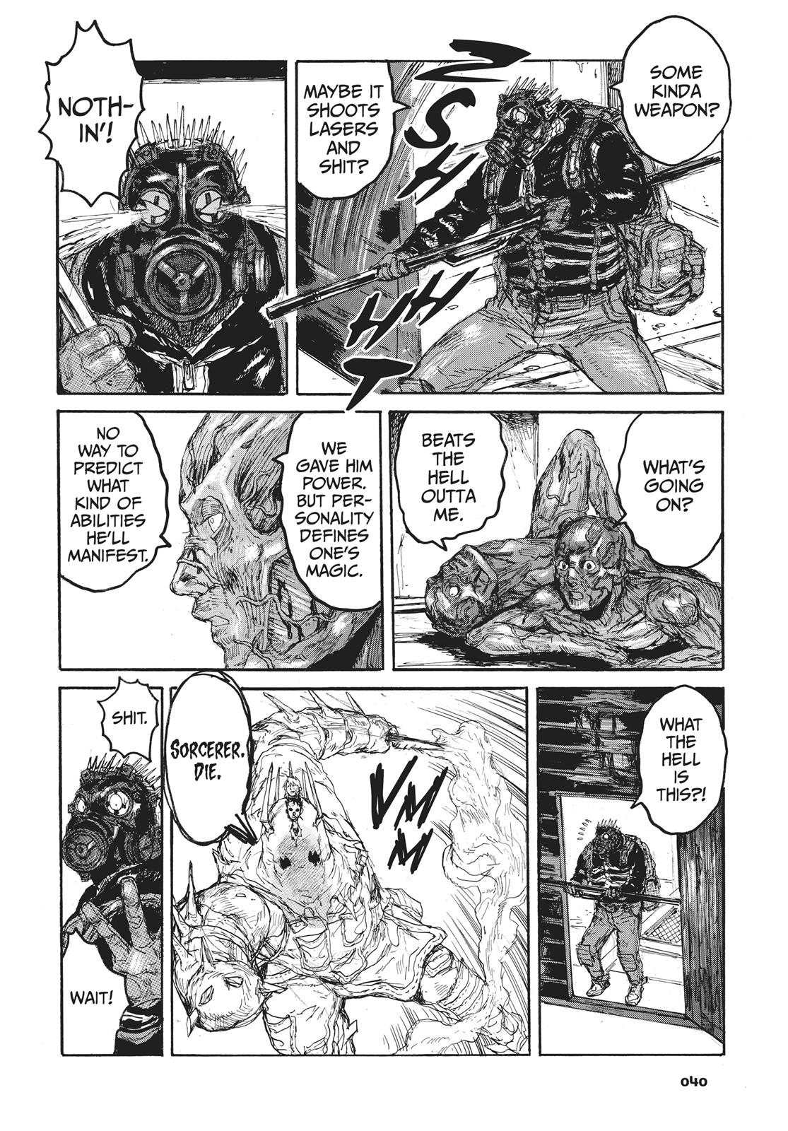 Dorohedoro Manga Chapter 157 page 6 - Magic as Gyou wish