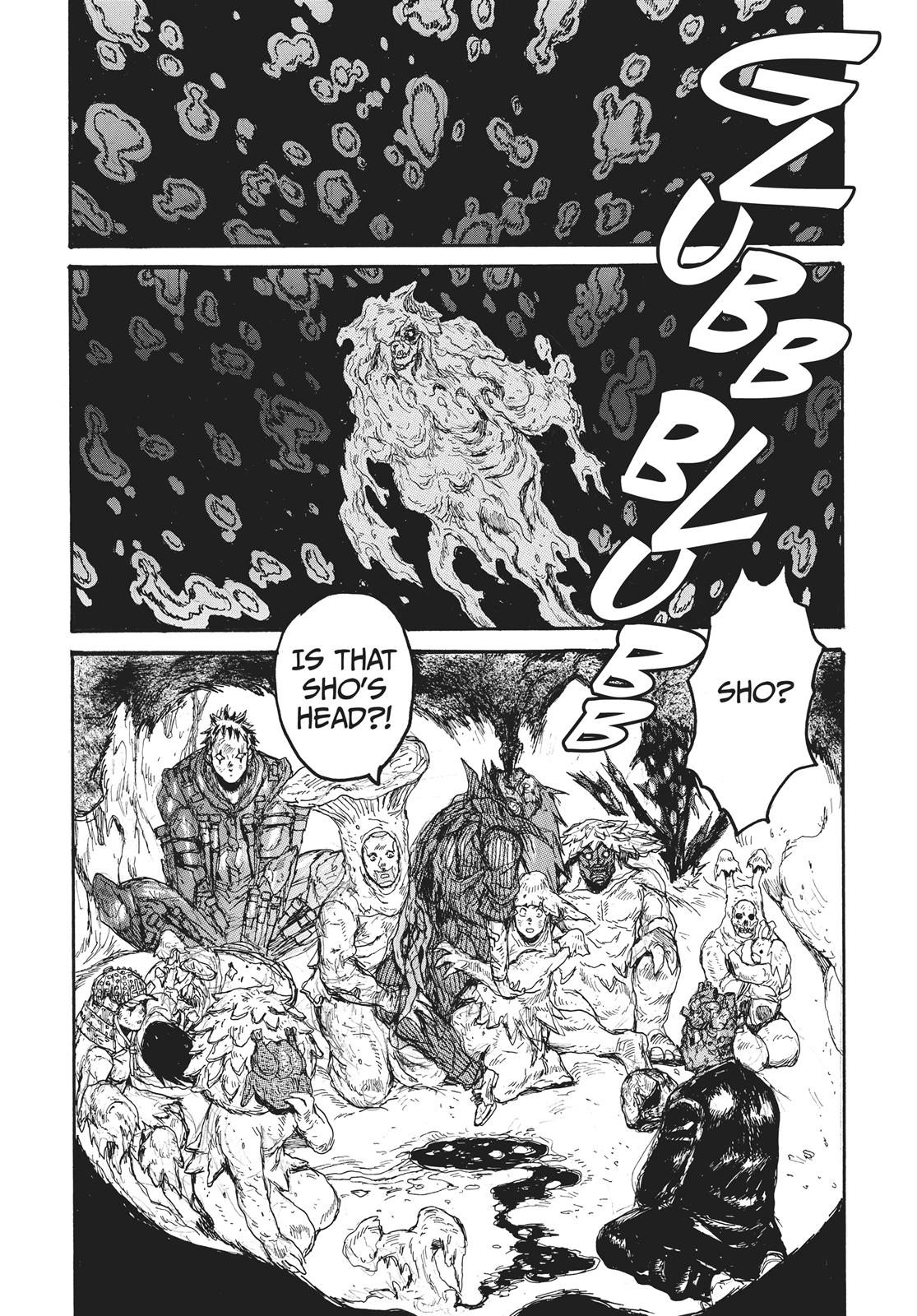 Dorohedoro Manga Chapter 158 page 14 - Shou's Revival Show