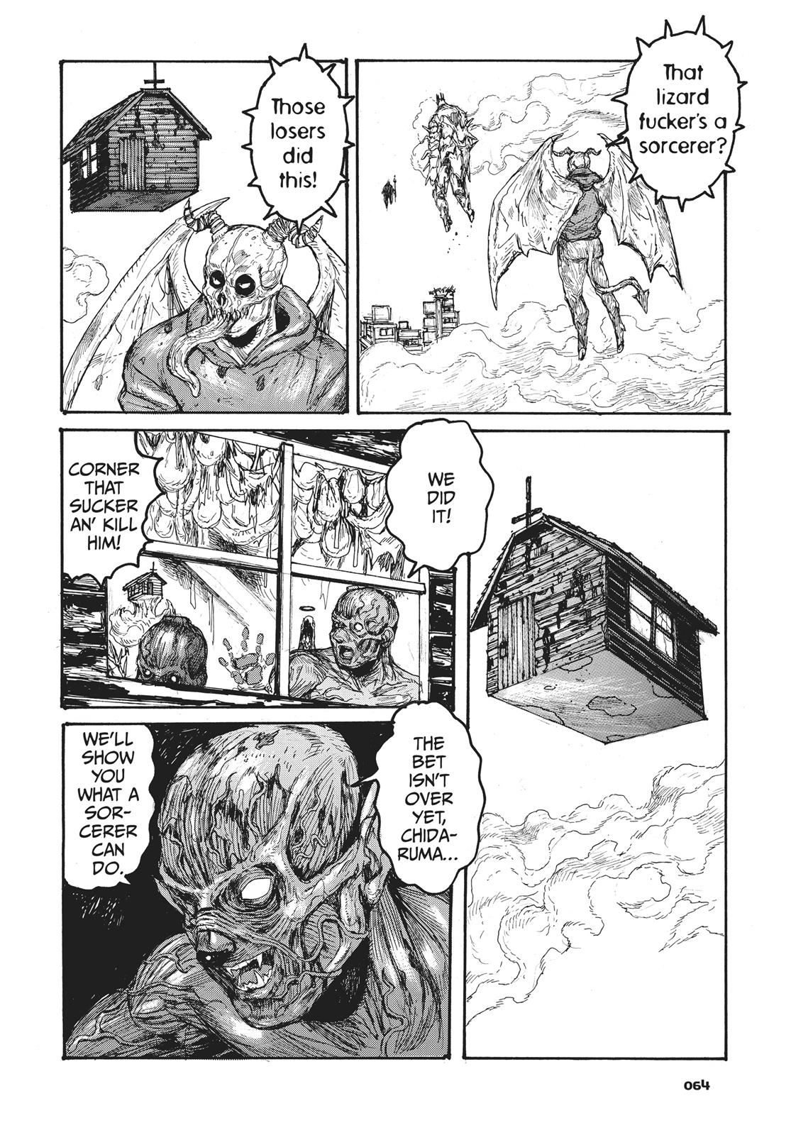 Dorohedoro Manga Chapter 158 page 4 - Shou's Revival Show