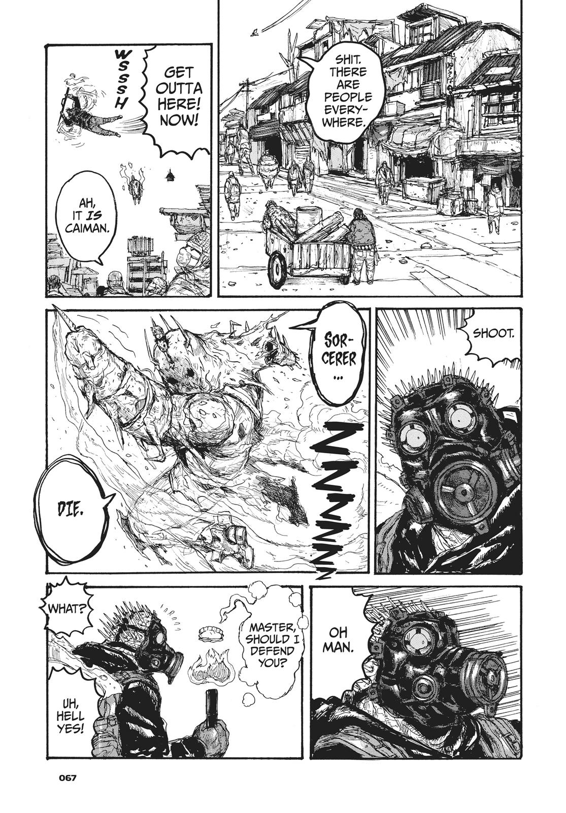 Dorohedoro Manga Chapter 158 page 7 - Shou's Revival Show