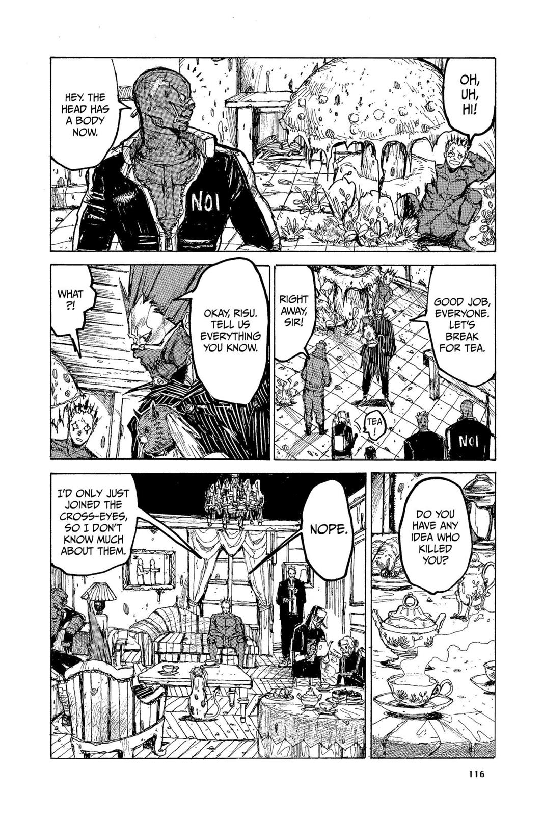 Dorohedoro Manga Chapter 16 page 10 - The Girl Who Sells Smoke