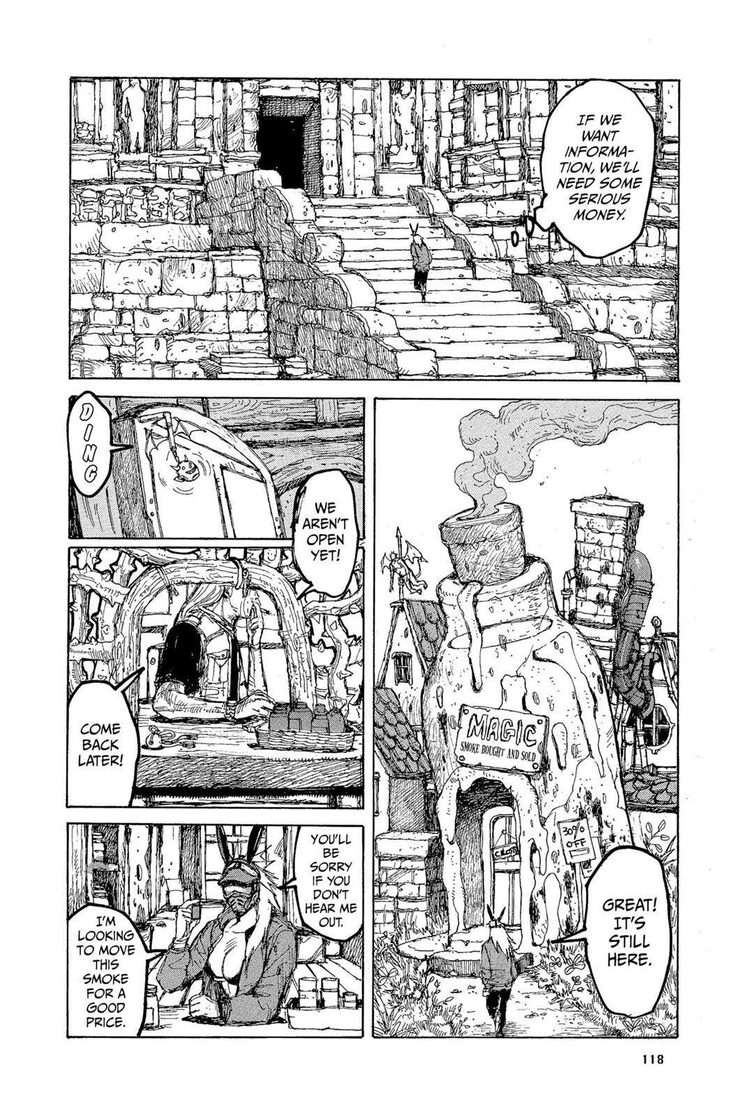 Dorohedoro Manga Chapter 16 page 12 - The Girl Who Sells Smoke