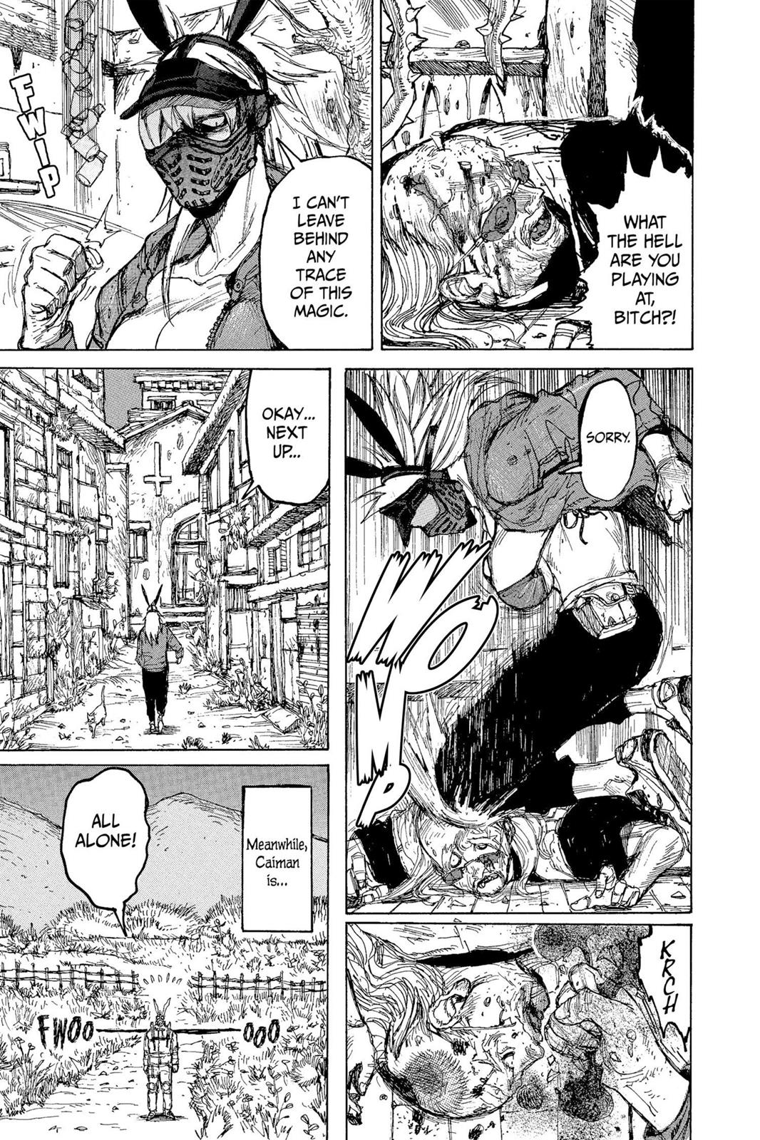 Dorohedoro Manga Chapter 16 page 15 - The Girl Who Sells Smoke