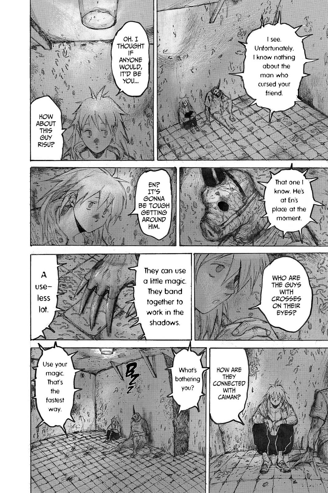 Dorohedoro Manga Chapter 16 page 18 - The Girl Who Sells Smoke